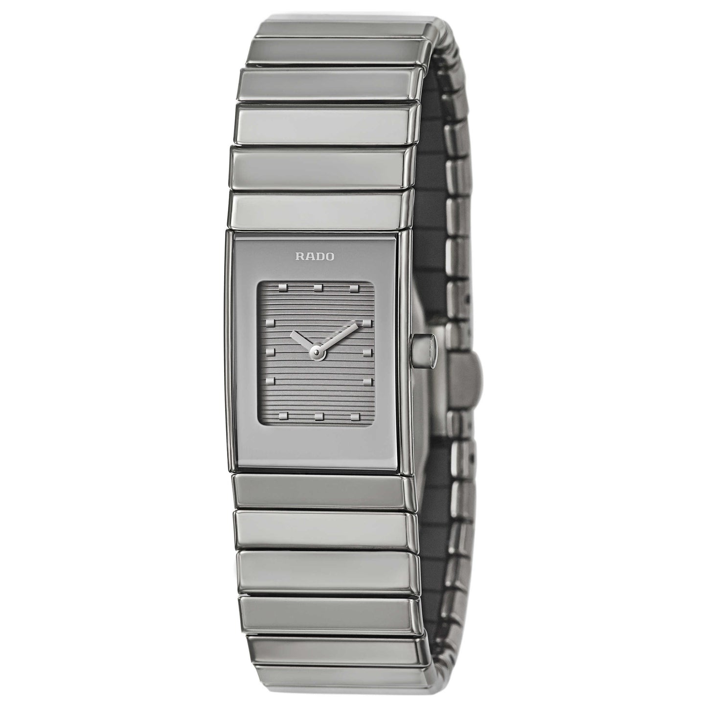 Front view of Rado Ceramica Women's Swiss Quartz (Battery-Powered) Watch R21547112