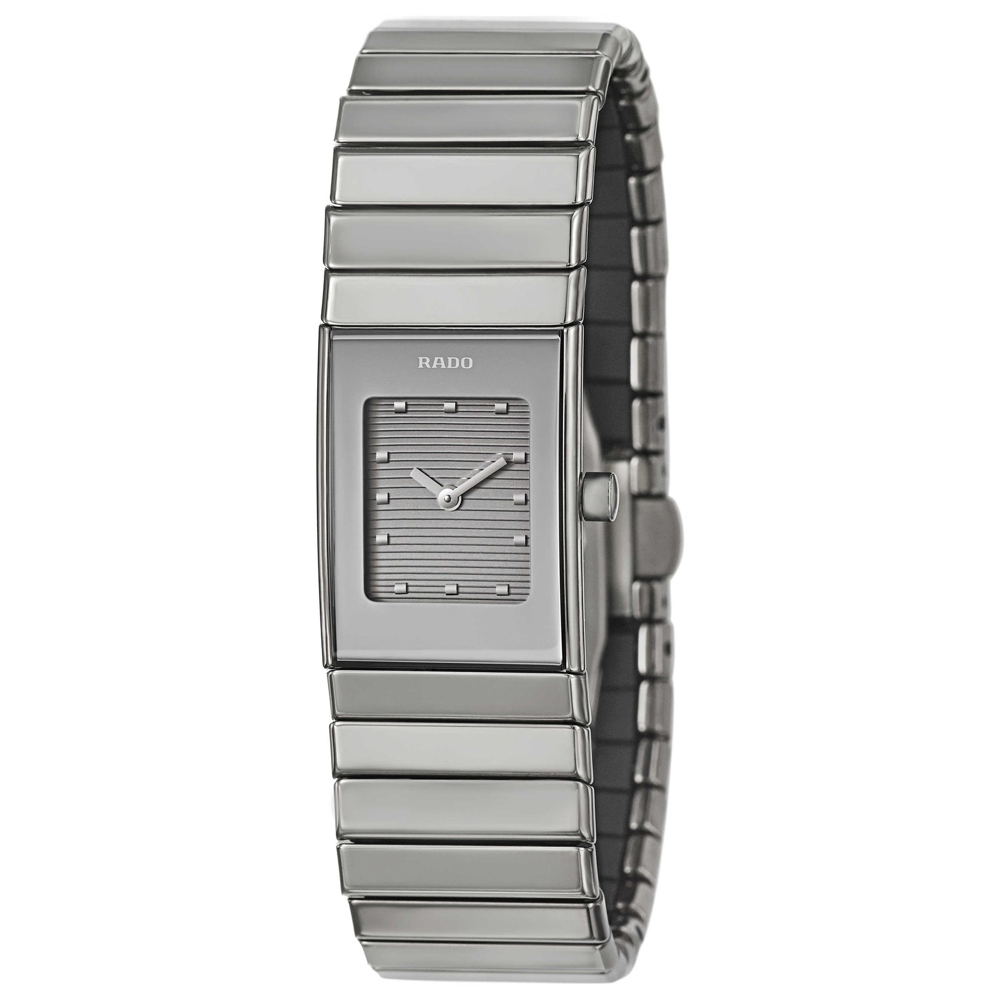 Front view of Rado Ceramica Women's Swiss Quartz (Battery-Powered) Watch R21547112