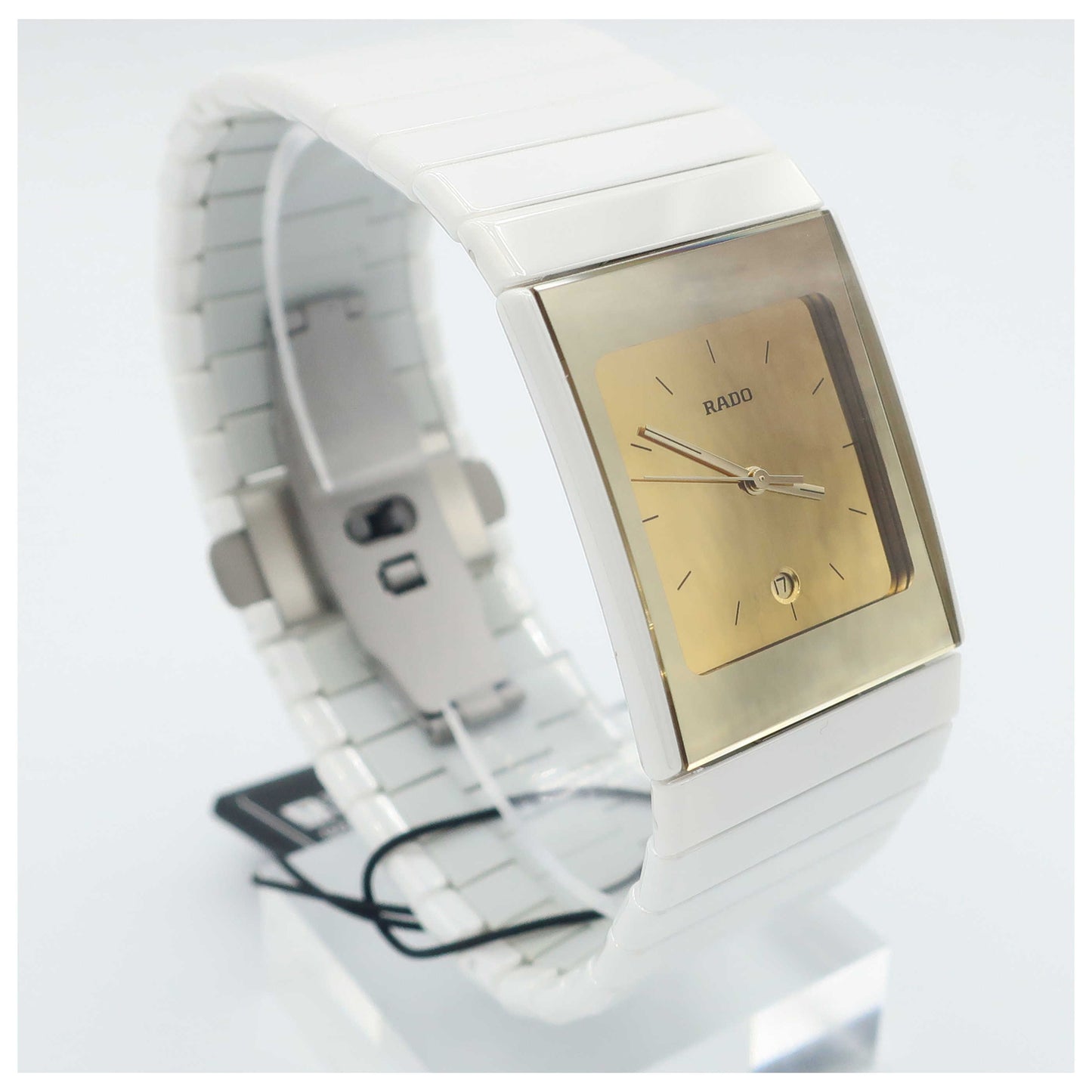 Rado Ceramica Women's Swiss Quartz (Battery-Powered) Watch R21709252-SD - Image #3