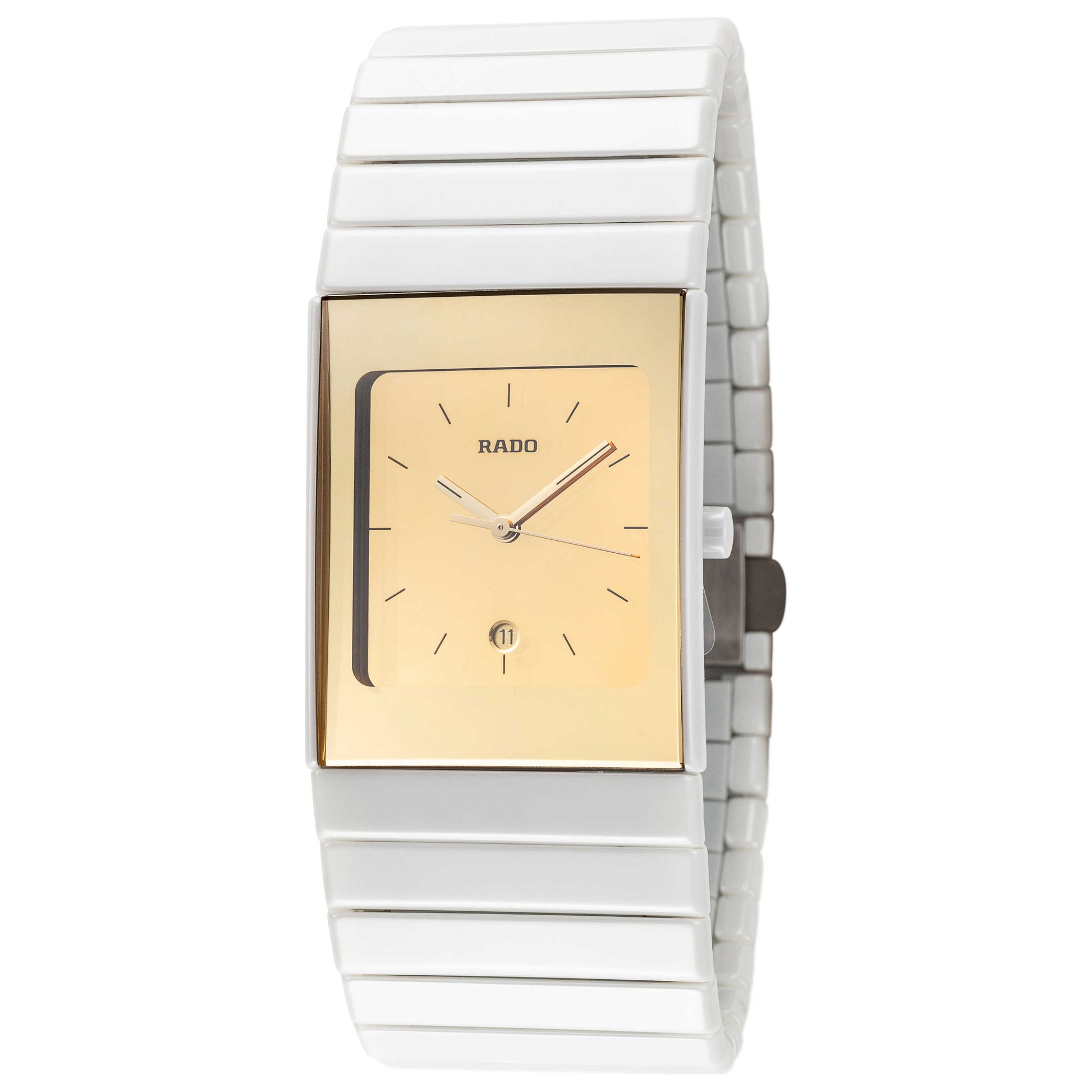 Front view of Rado Ceramica Women's Quartz Watch R21709252