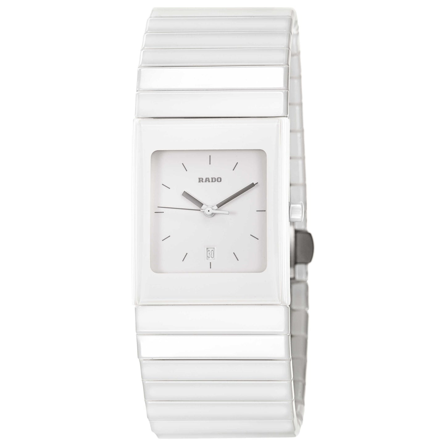 Front view of Rado Ceramica Women's Quartz Watch R21711022