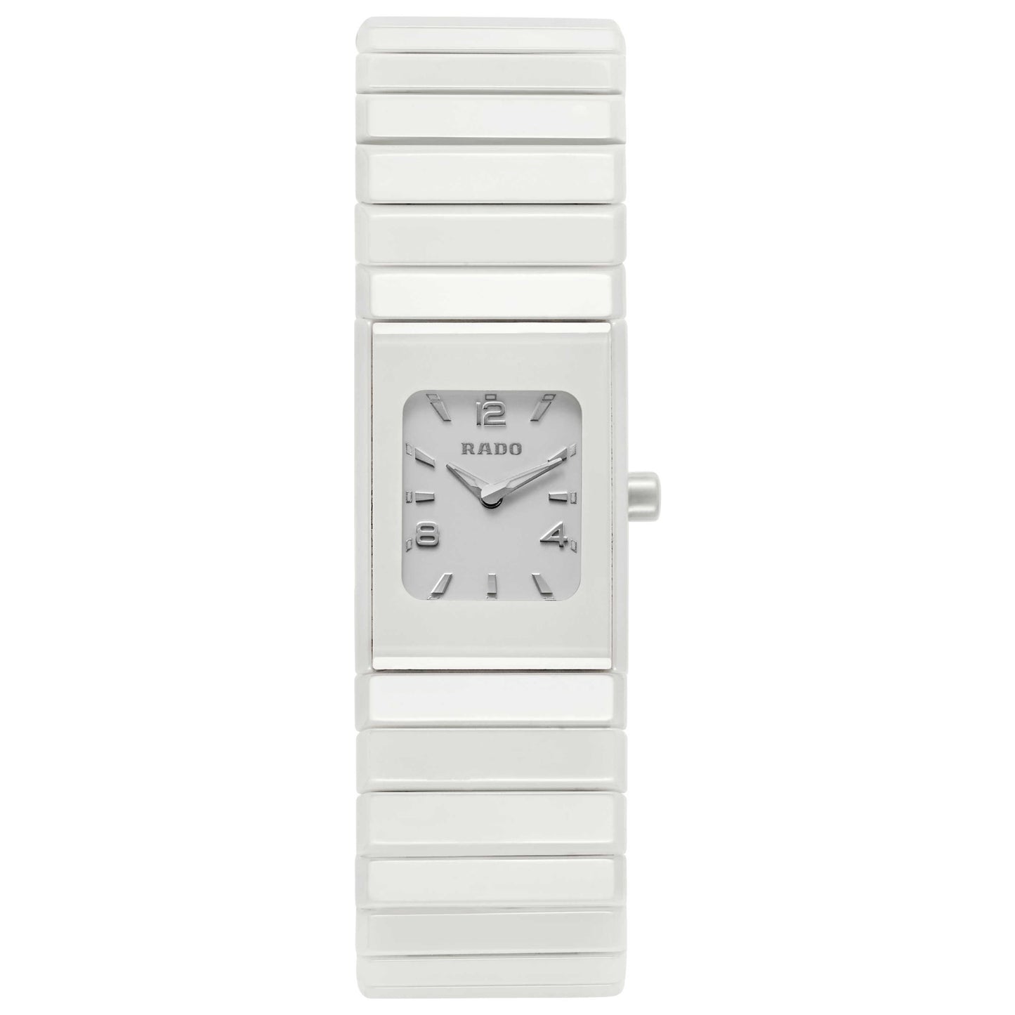 Front view of Rado Ceramica Women's Swiss Quartz (Battery-Powered) Watch R21712012