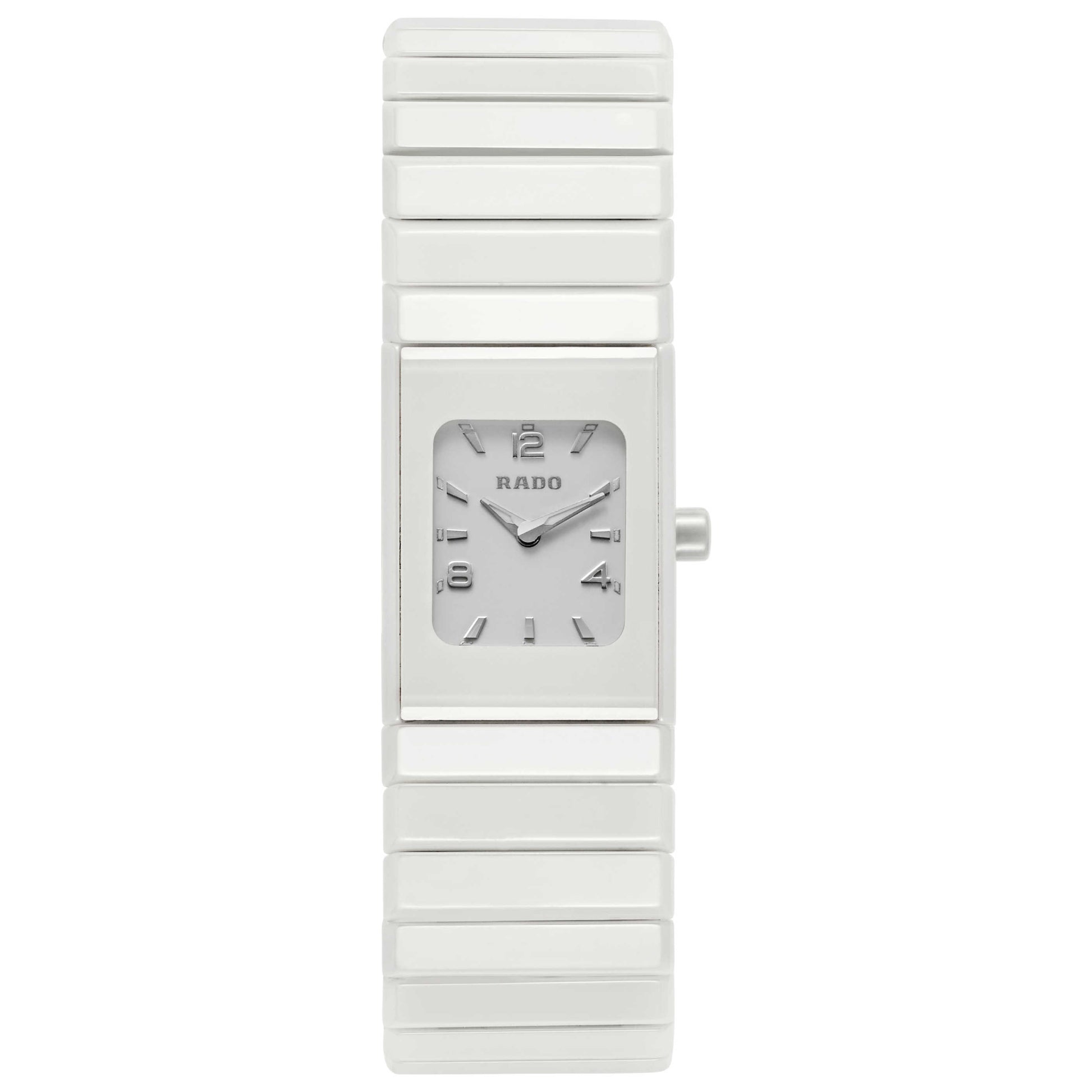 Front view of Rado Ceramica Women's Swiss Quartz (Battery-Powered) Watch R21712012