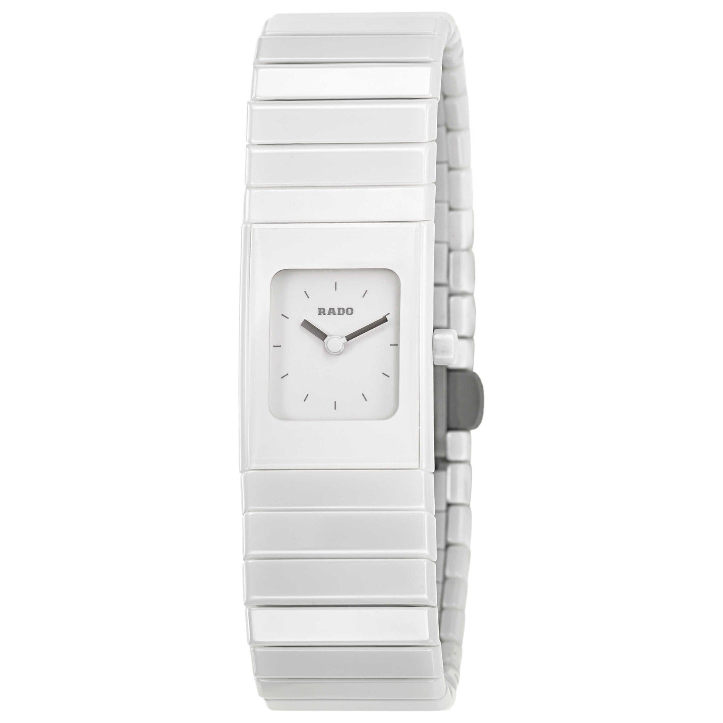 Front view of Rado Ceramica Women's Swiss Quartz (Battery-Powered) Watch R21712022