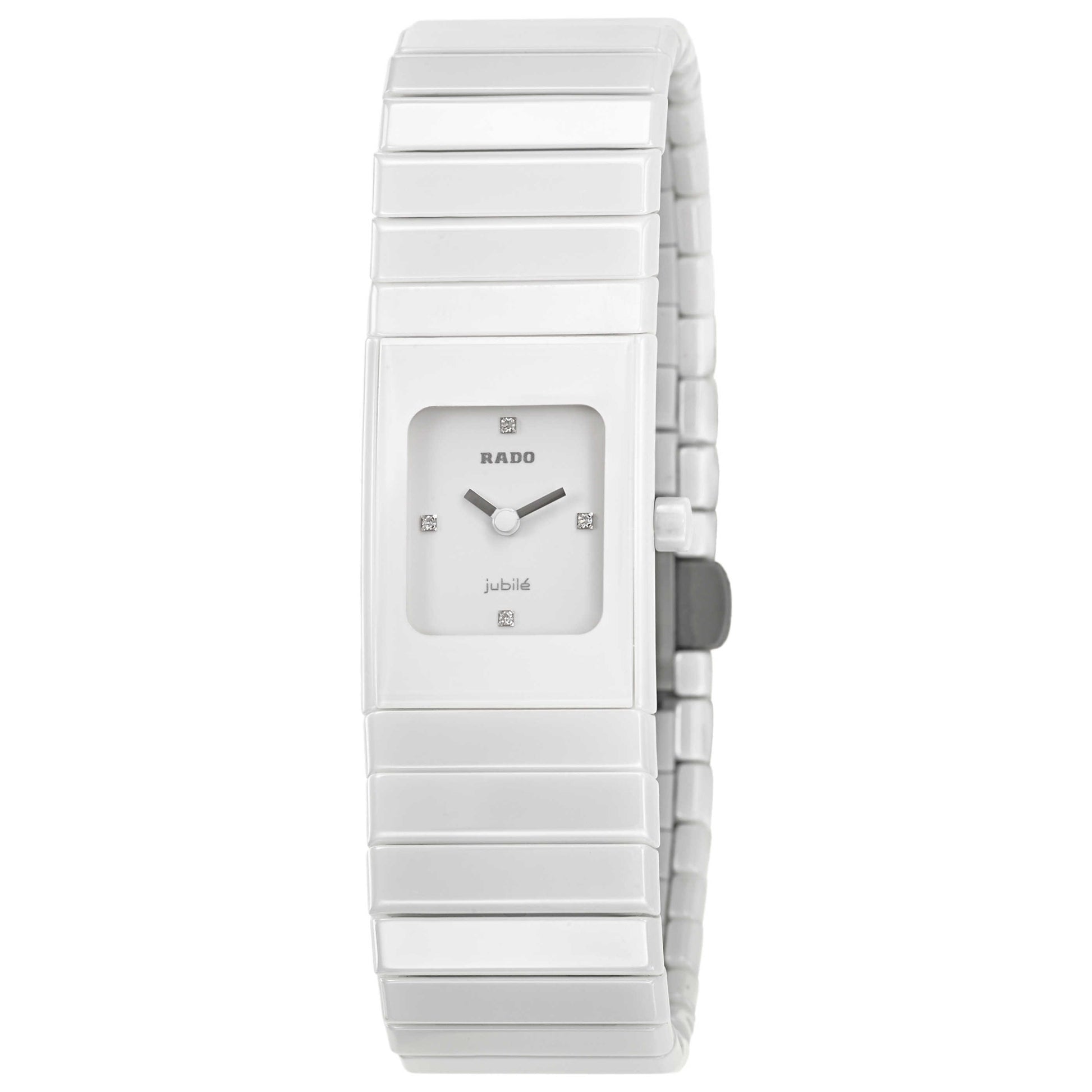 Front view of Rado Ceramica Women's Quartz Watch R21712702