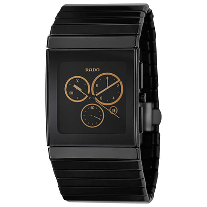 Front view of Rado Ceramica Men's Swiss Quartz (Battery-Powered) Watch R21714172