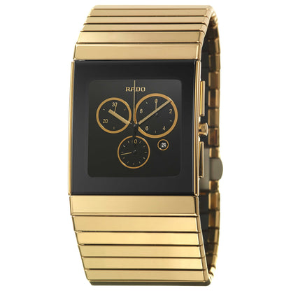 Front view of Rado Ceramica Men's Swiss Quartz (Battery-Powered) Watch R21893162