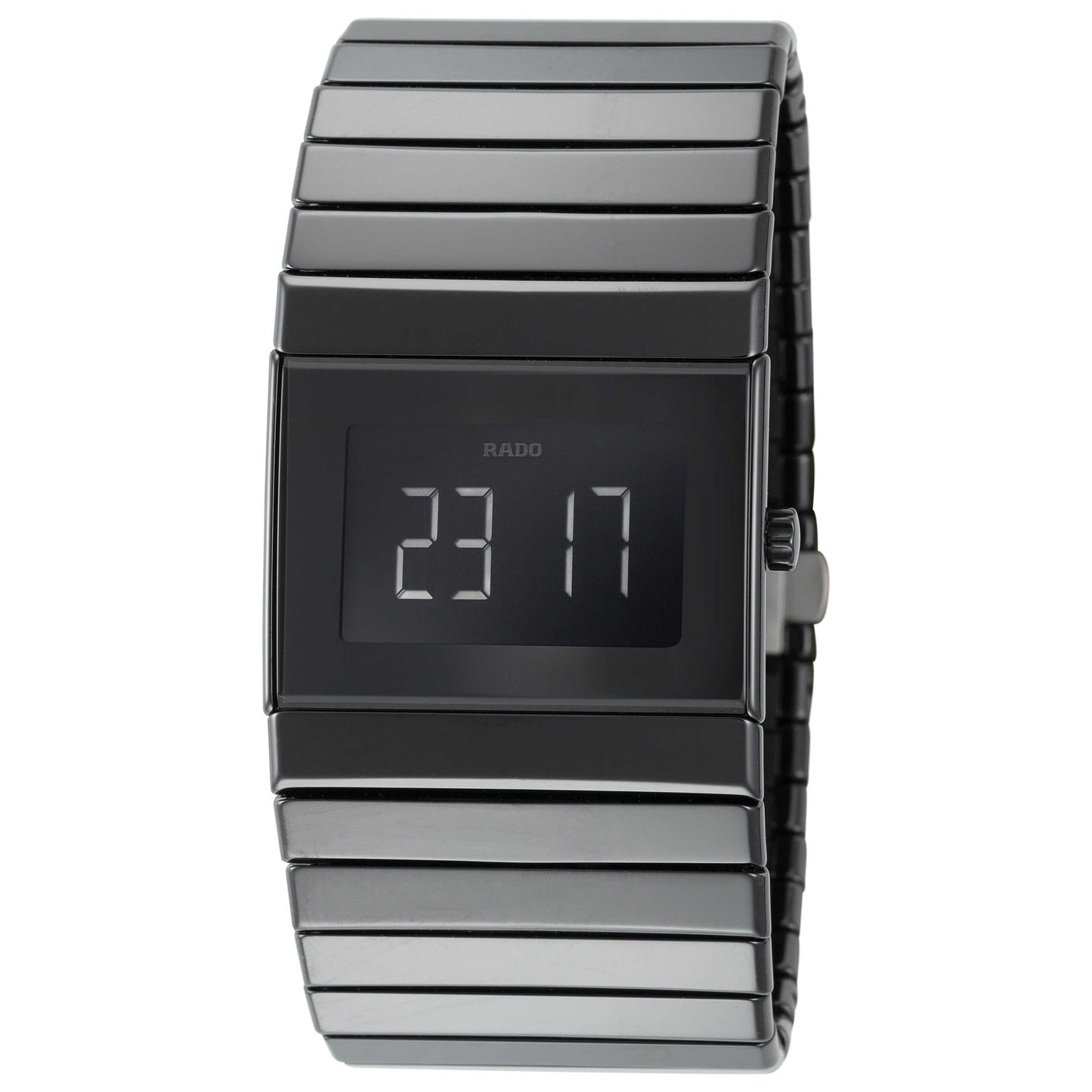 Front view of Rado Ceramica Men's Automatic Watch R21925152