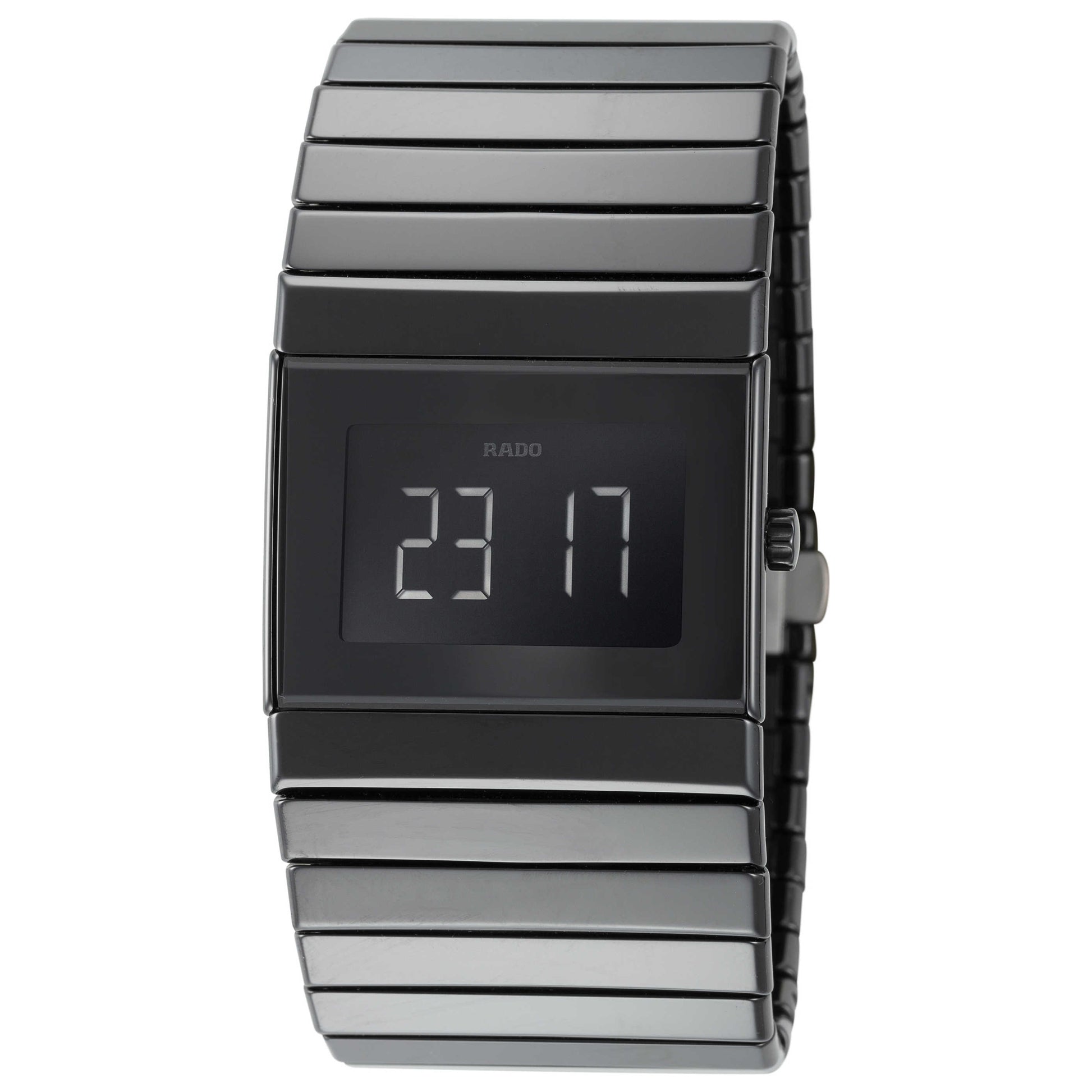 Front view of Rado Ceramica Men's Automatic Watch R21925152