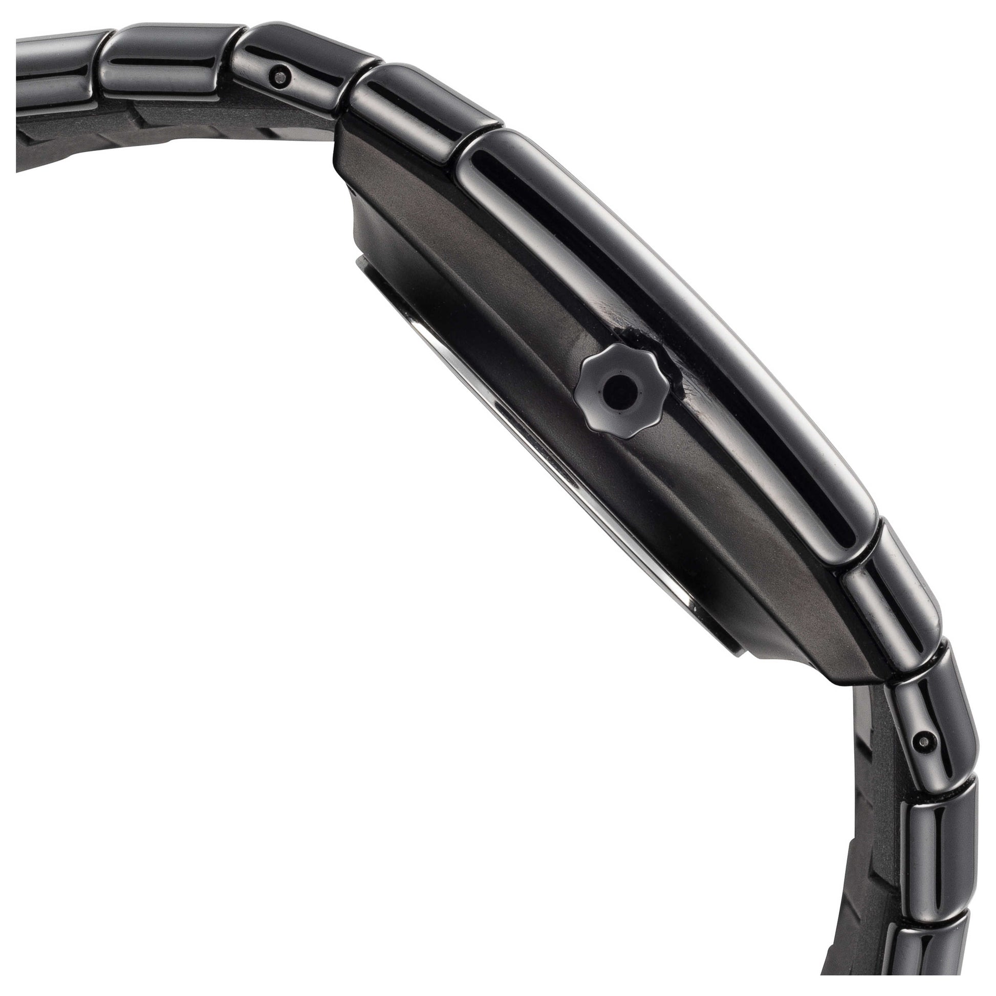 Left view of Rado Ceramica Men's Automatic Watch R21925152