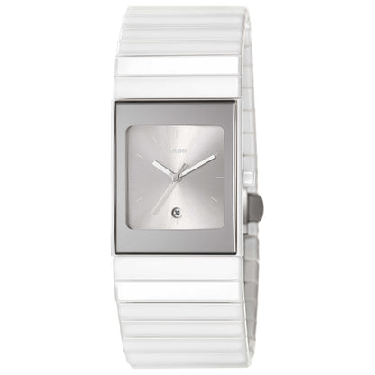 Front view of Rado Ceramica Women's Swiss Quartz (Battery-Powered) Watch R21982102