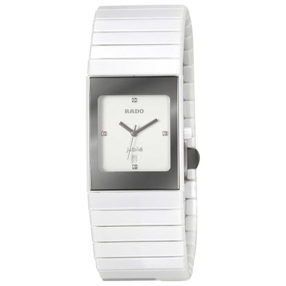 Front view of Rado Ceramica Women's Quartz Watch R21982702
