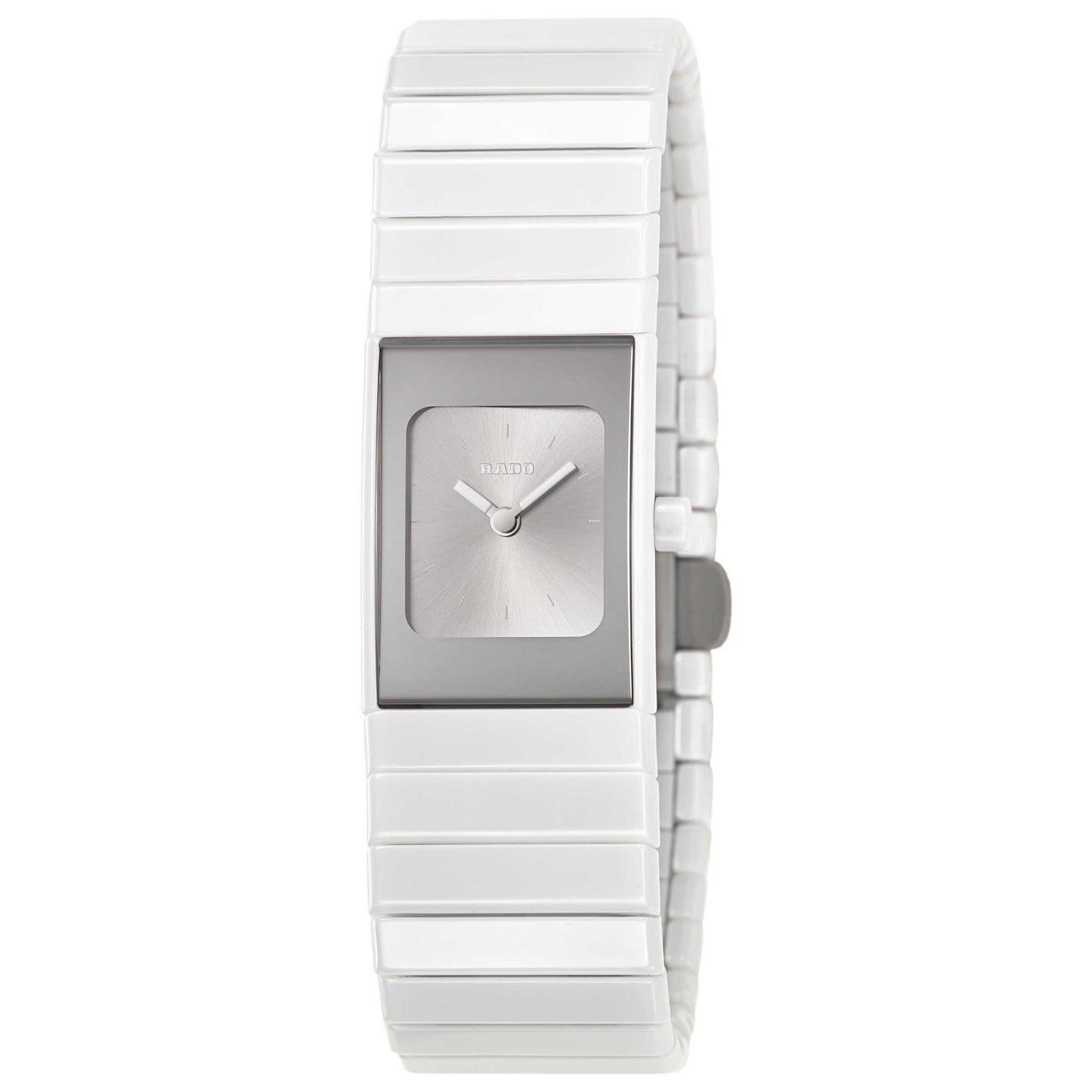 Front view of Rado Ceramica Women's Swiss Quartz (Battery-Powered) Watch R21983102