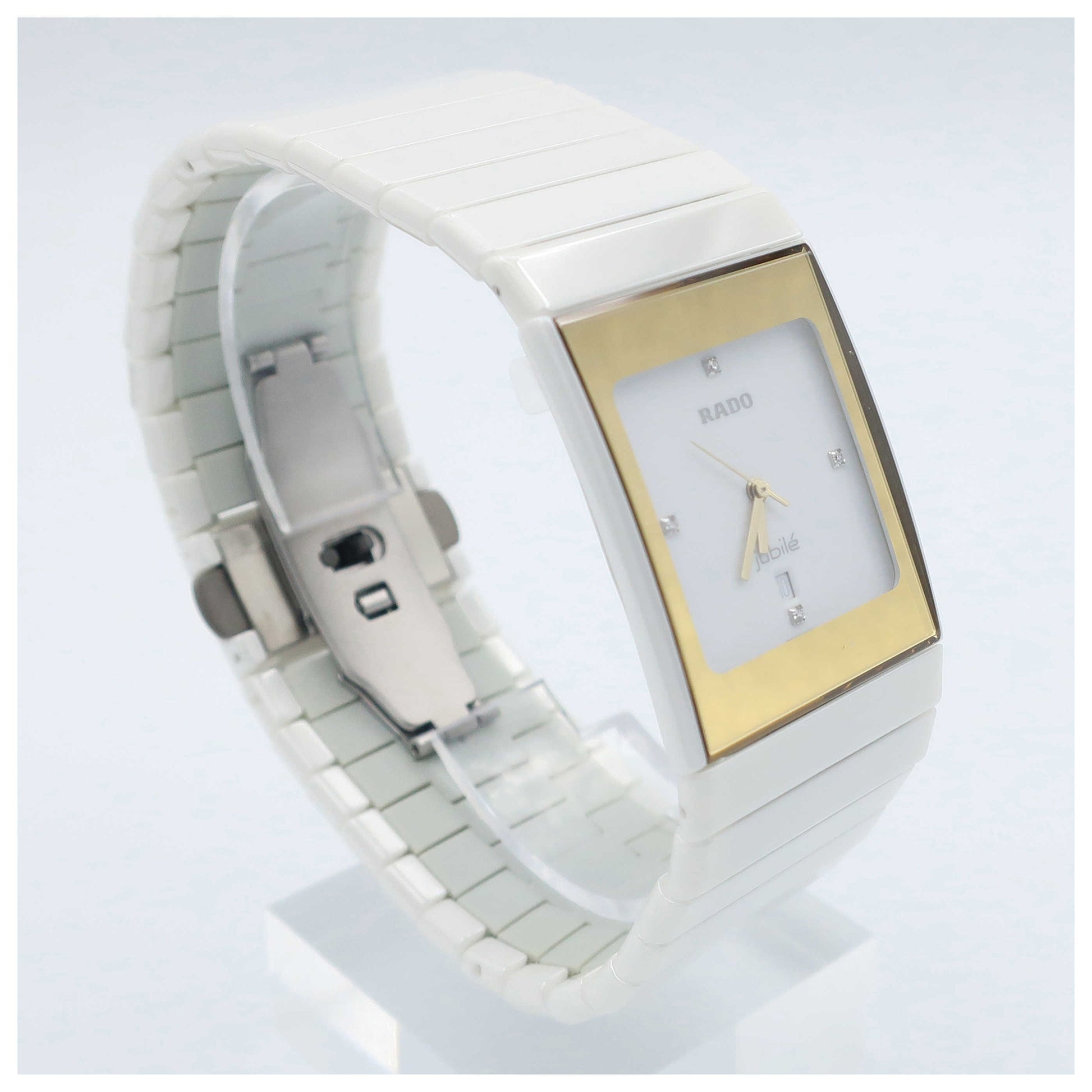 Rado Ceramica Women's Swiss Quartz (Battery-Powered) Watch R21984702-SD - Image #3