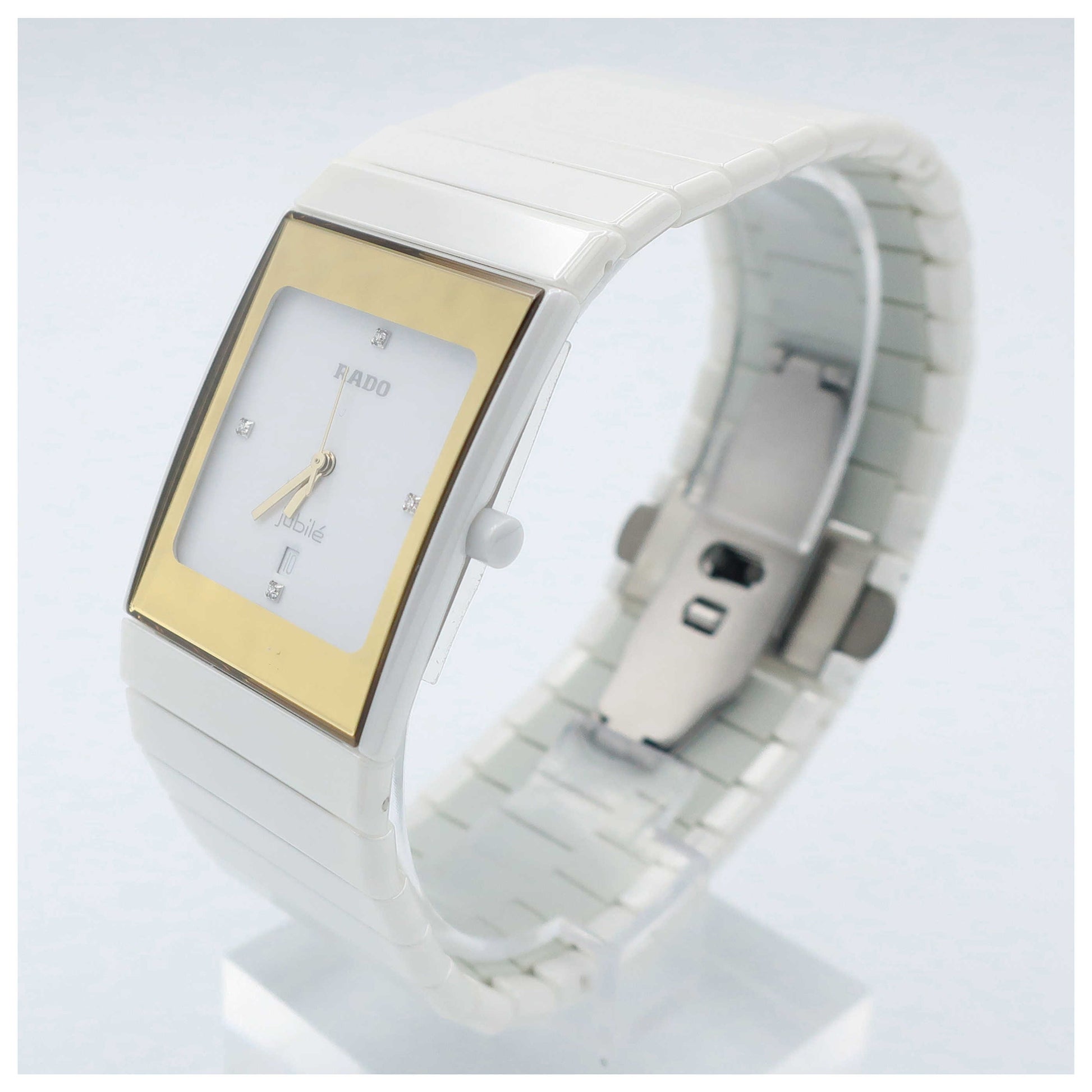 Rado Ceramica Women's Swiss Quartz (Battery-Powered) Watch R21984702-SD - Image #4