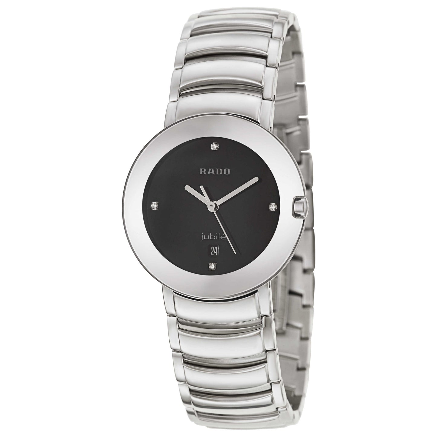Front view of Rado Coupole Women's Swiss Quartz (Battery-Powered) Watch R22531713