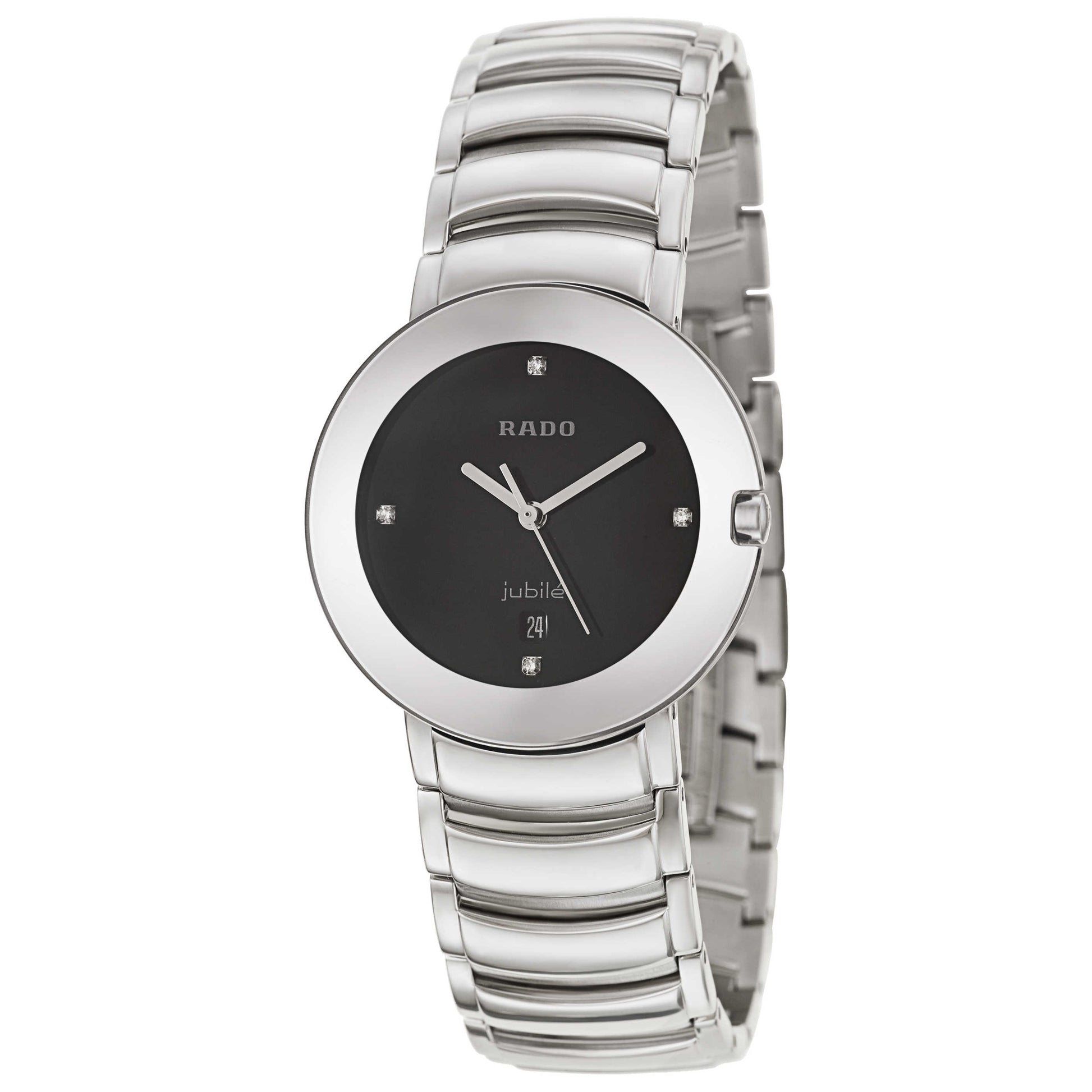 Front view of Rado Coupole Women's Swiss Quartz (Battery-Powered) Watch R22531713