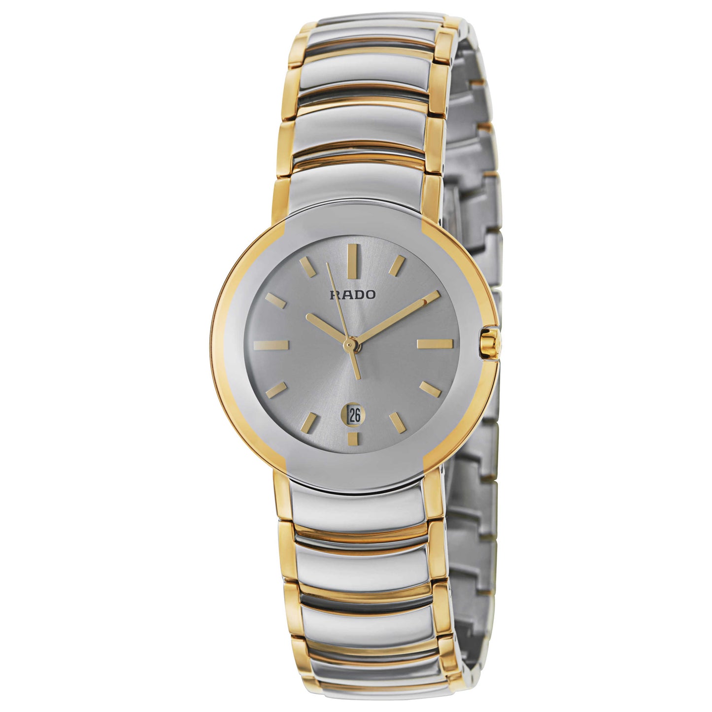 Front view of Rado Coupole Women's Swiss Quartz (Battery-Powered) Watch R22533123