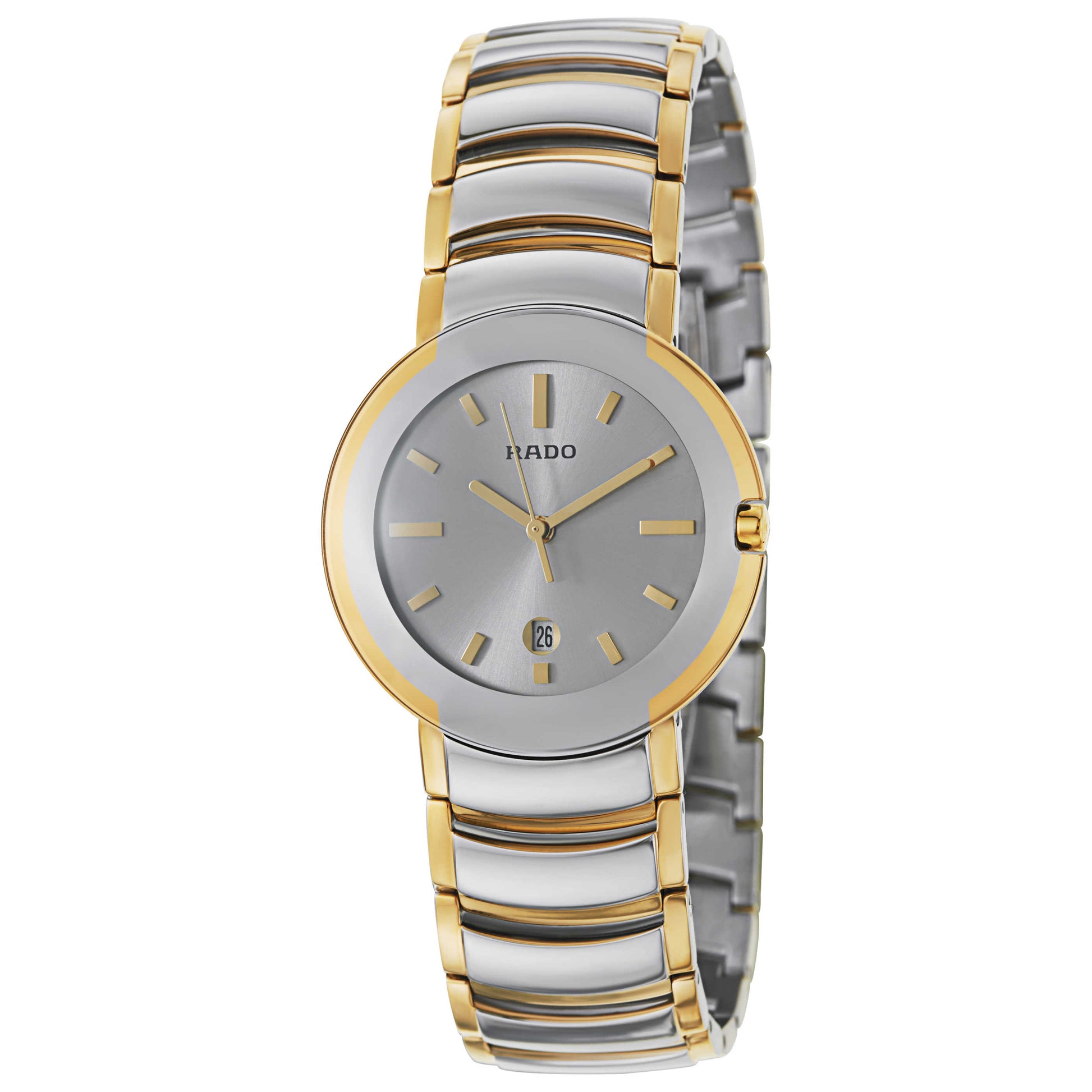 Front view of Rado Coupole Women's Swiss Quartz (Battery-Powered) Watch R22533123