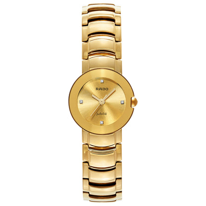 Front view of Rado Coupole Women's Swiss Quartz (Battery-Powered) Watch R22551733