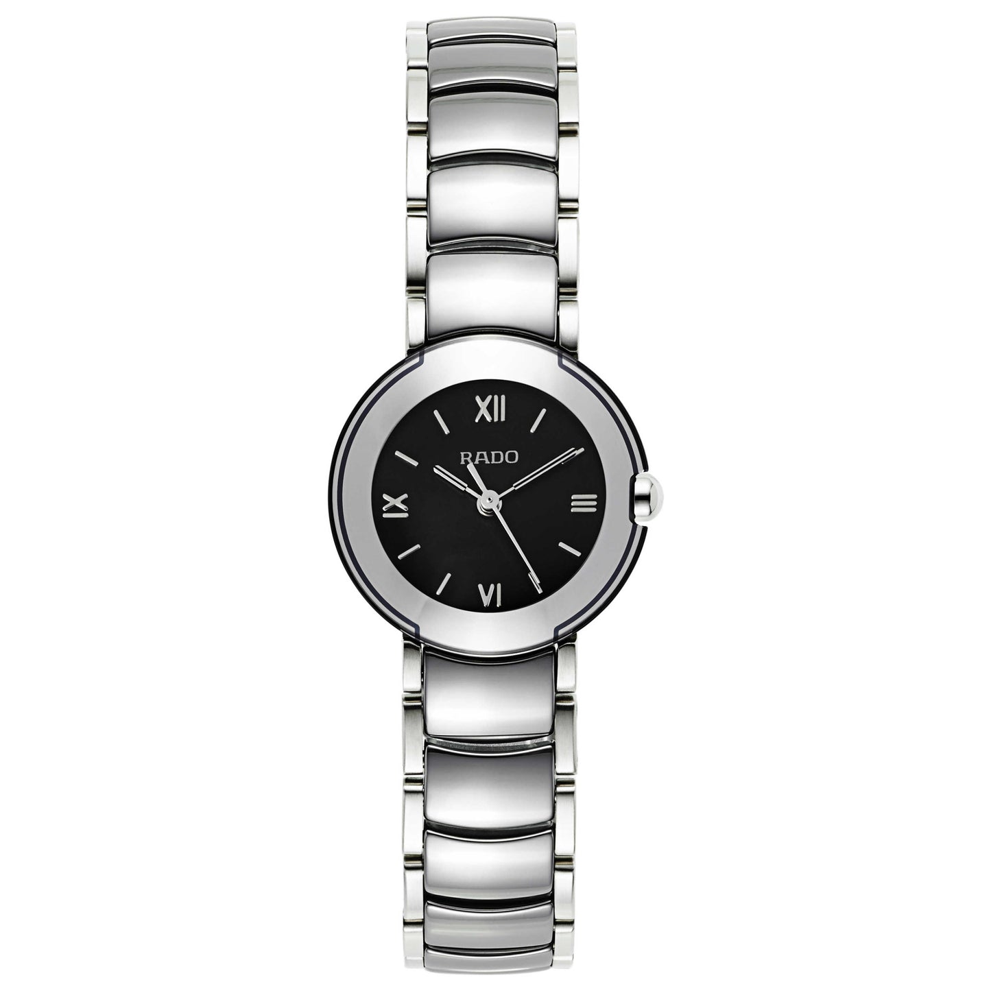 Front view of Rado Coupole Women's Swiss Quartz (Battery-Powered) Watch R22594152