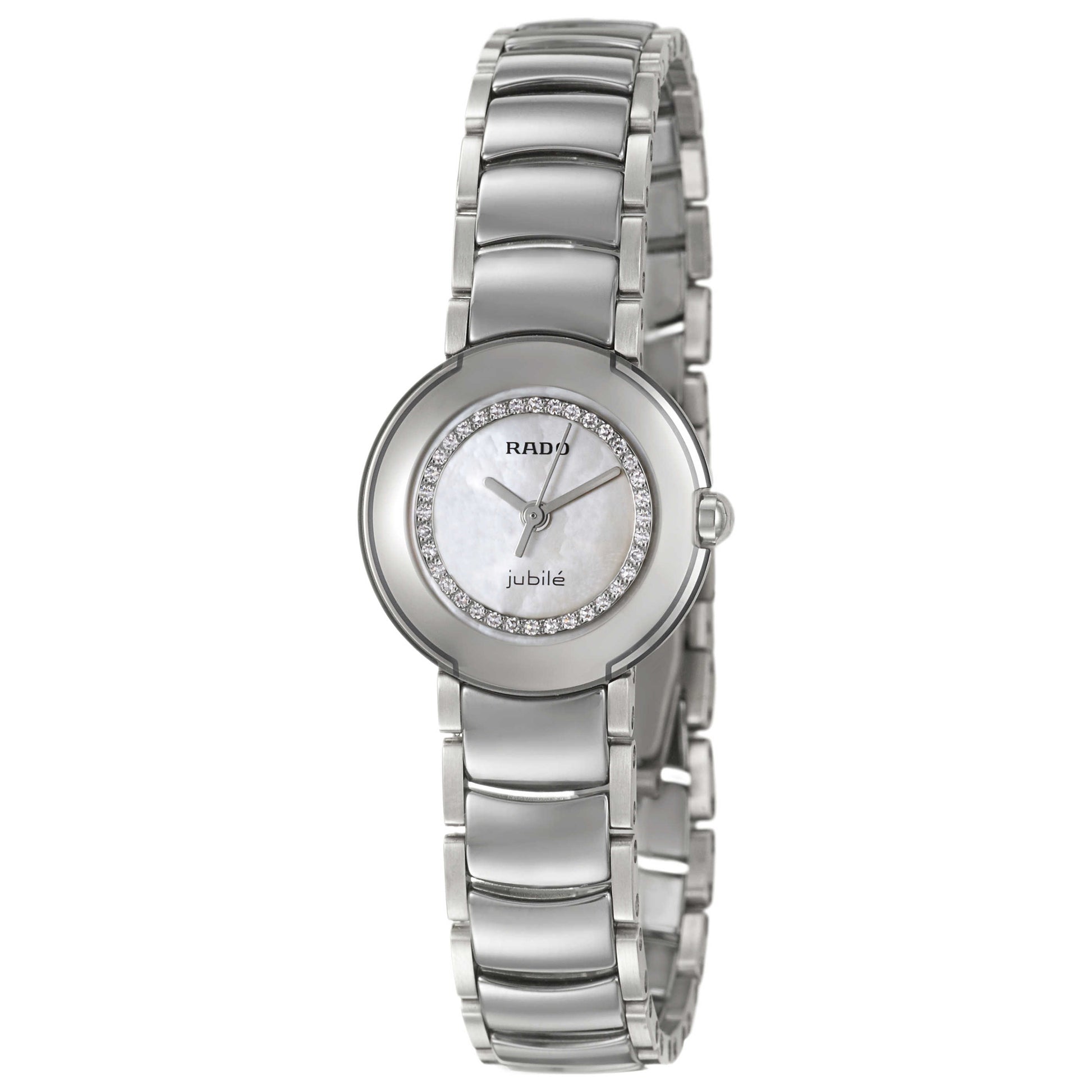 Front view of Rado Coupole Women's Swiss Quartz (Battery-Powered) Watch R22594732