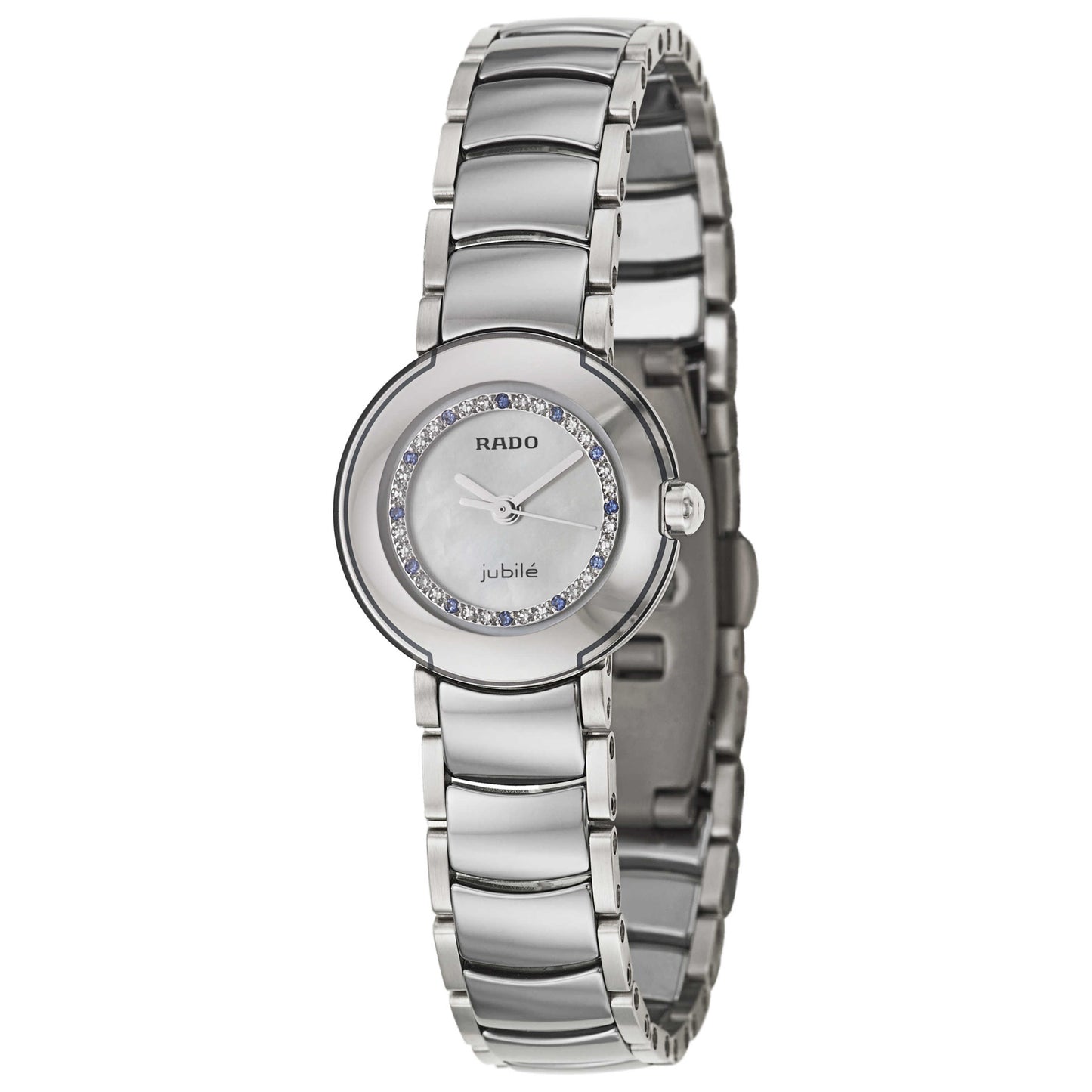 Front view of Rado Coupole Women's Swiss Quartz (Battery-Powered) Watch R22594752