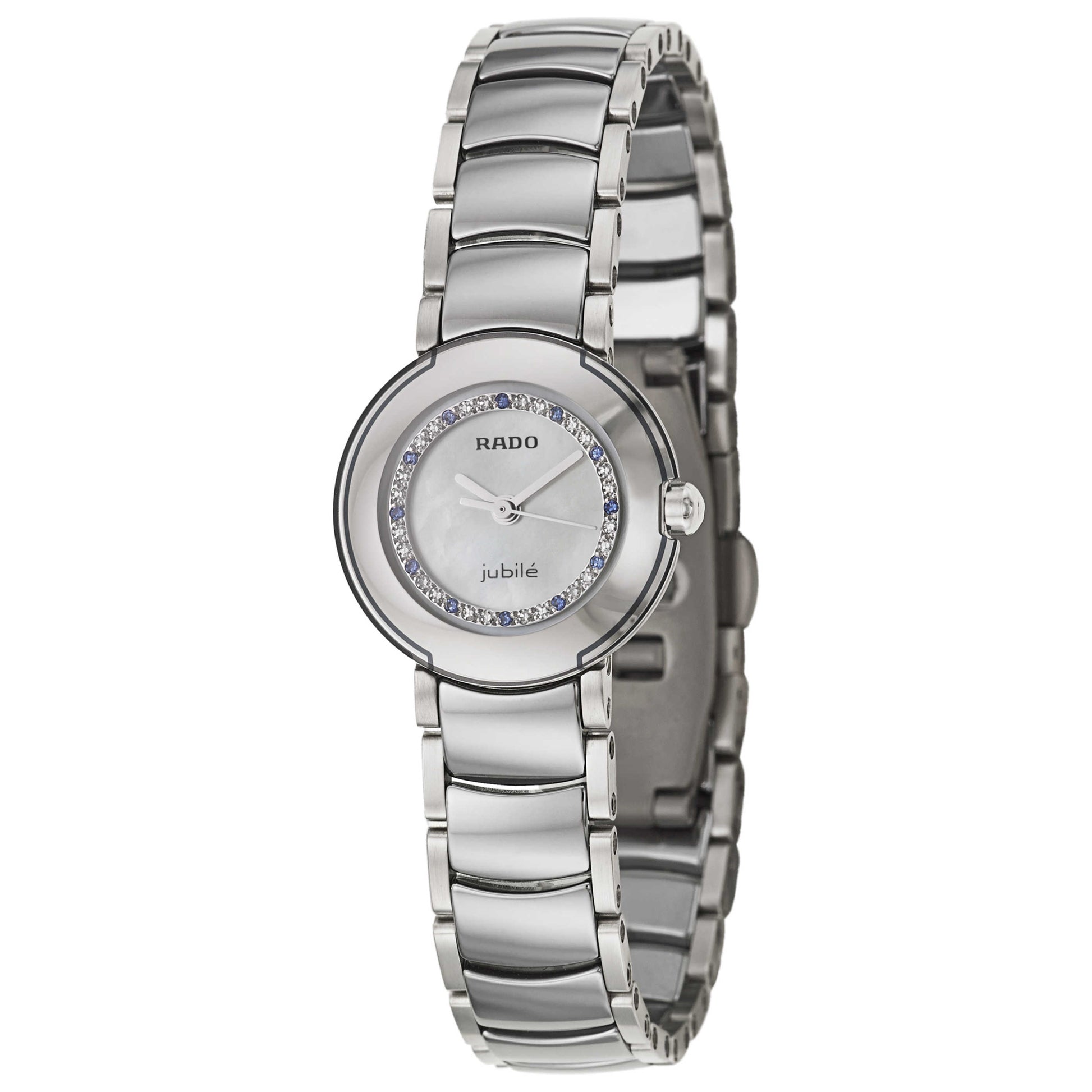 Front view of Rado Coupole Women's Swiss Quartz (Battery-Powered) Watch R22594752
