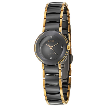 Front view of Rado Coupole Women's Swiss Quartz (Battery-Powered) Watch R22619712