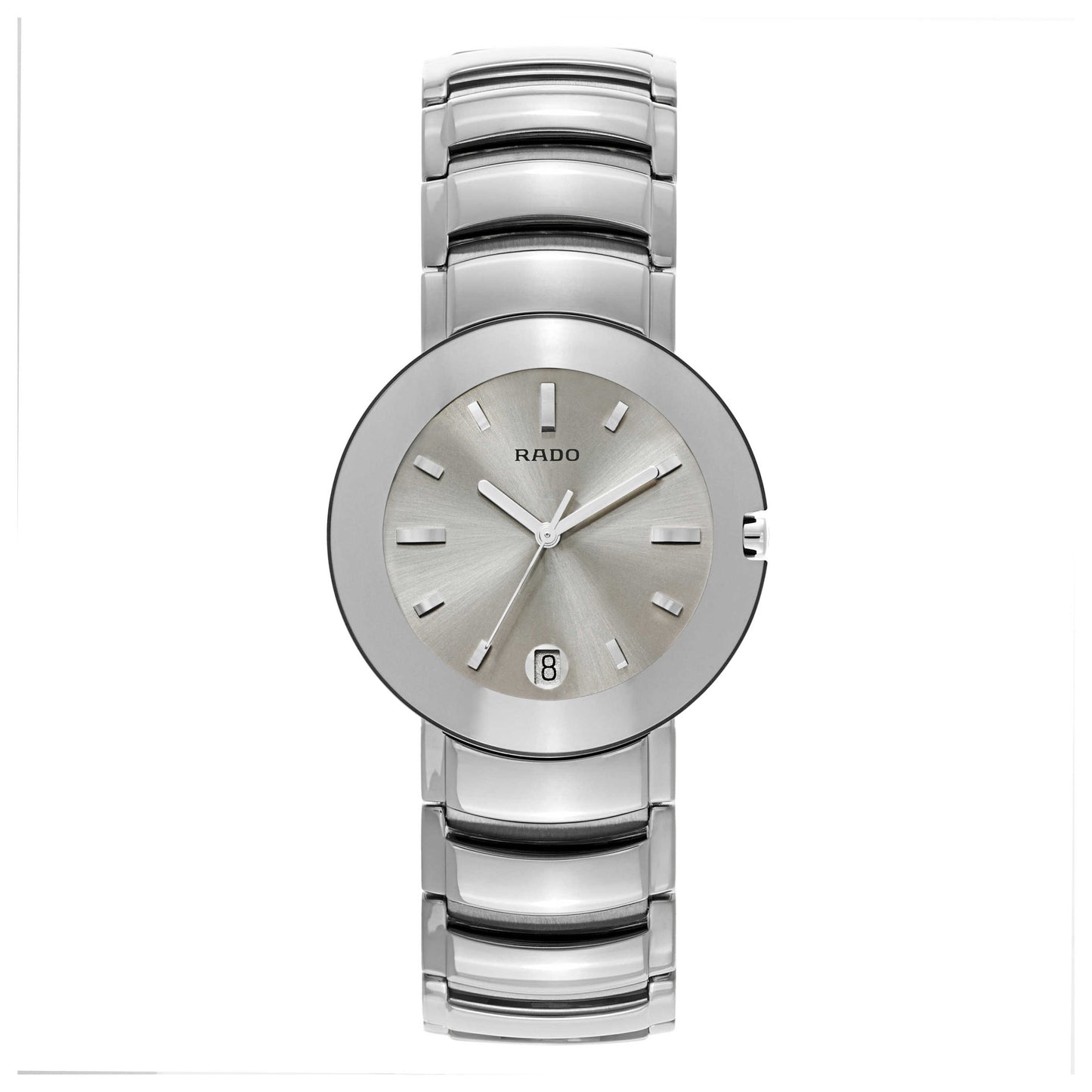 Front view of Rado Coupole Men's Swiss Quartz (Battery-Powered) Watch R22625113