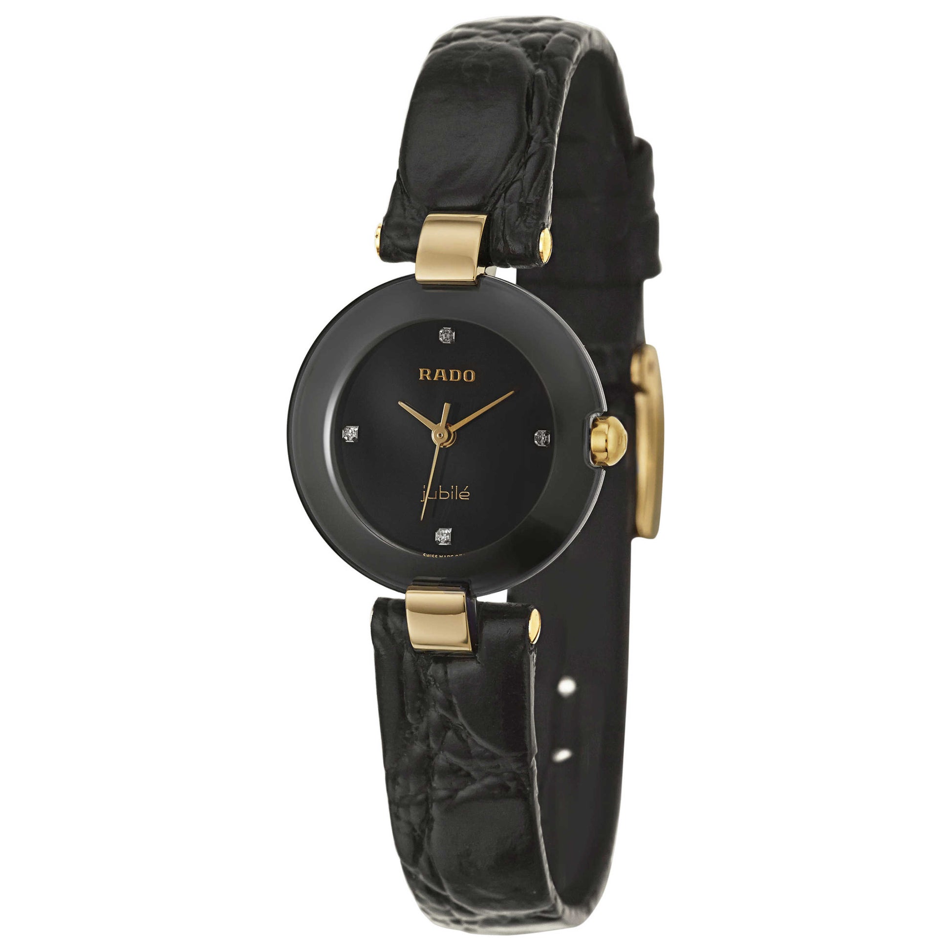 Front view of Rado Coupole Women's Swiss Quartz (Battery-Powered) Watch R22829715