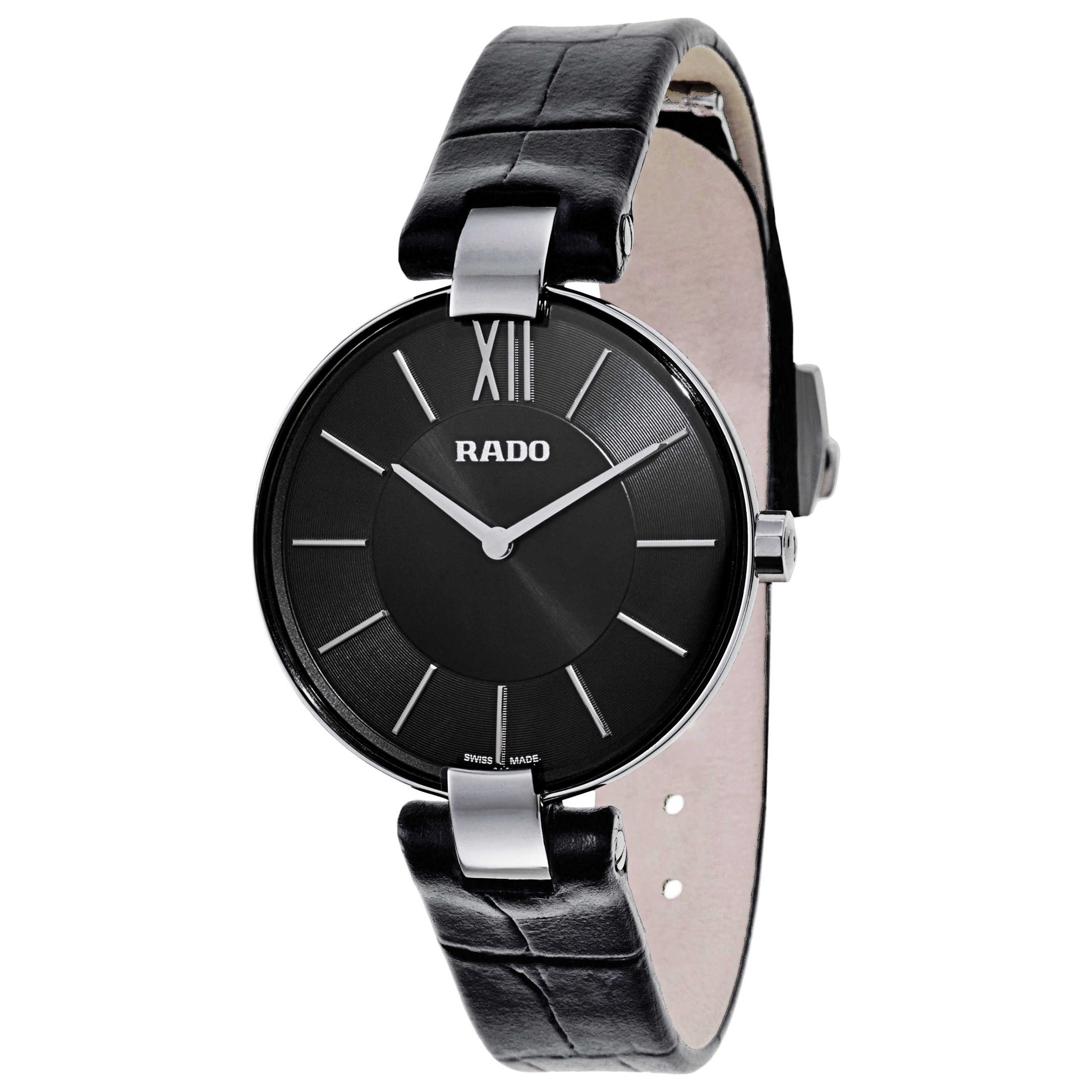 Front view of Rado Coupole Women's Swiss Quartz (Battery-Powered) Watch R22850155