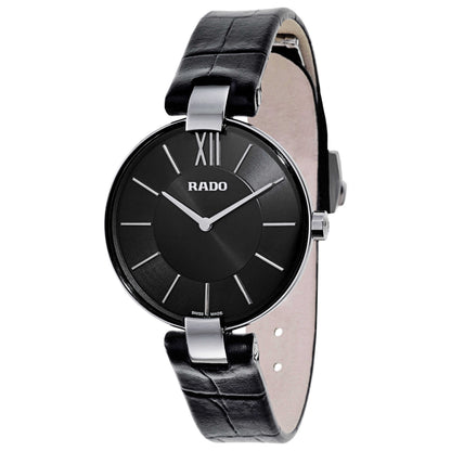 Front view of Rado Coupole Women's Swiss Quartz (Battery-Powered) Watch R22850155