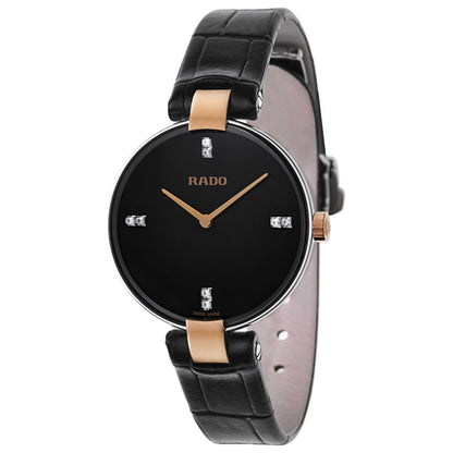 Front view of Rado Coupole Women's Swiss Quartz (Battery-Powered) Watch R22850705