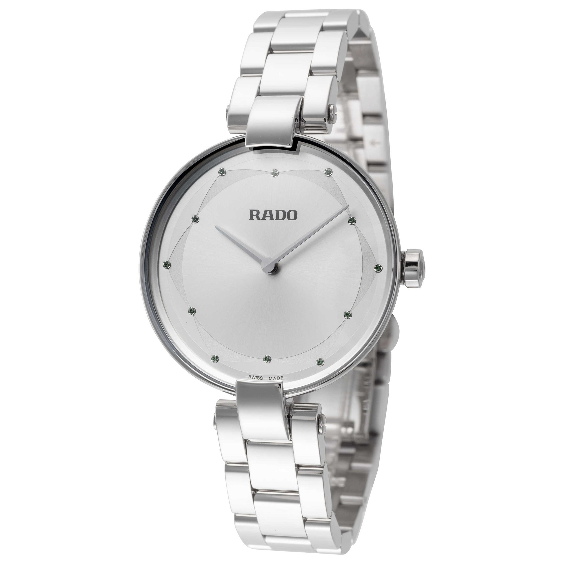 Front view of Rado Coupole Women's Quartz Watch R22850723