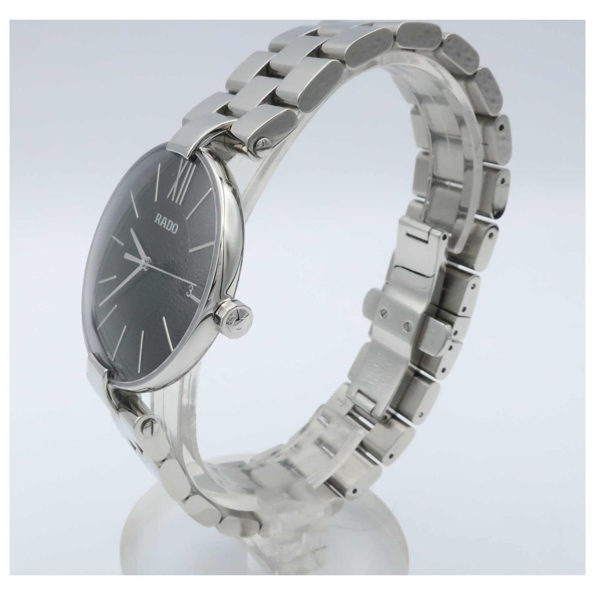 Rado Coupole Men's Swiss Quartz (Battery-Powered) Watch R22852153-PO - Image #4
