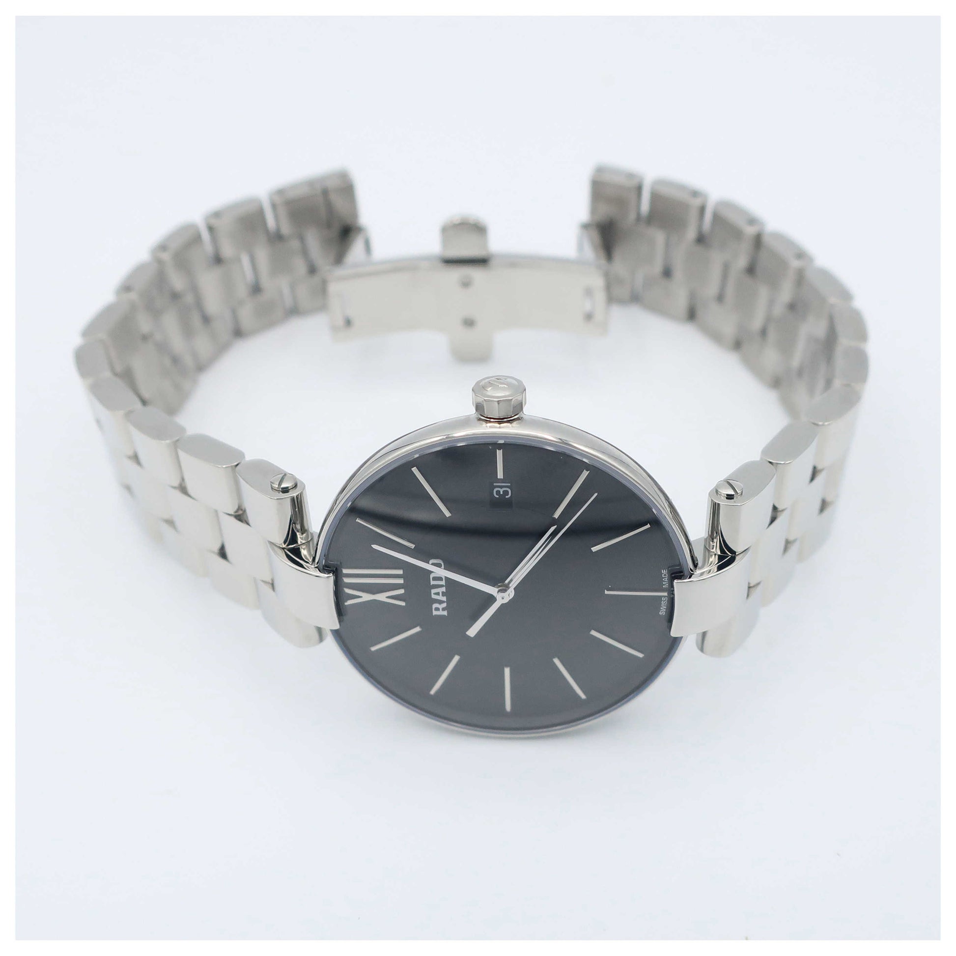 Rado Coupole L Men's Swiss Quartz (Battery-Powered) Watch R22852153-SD - Image #8