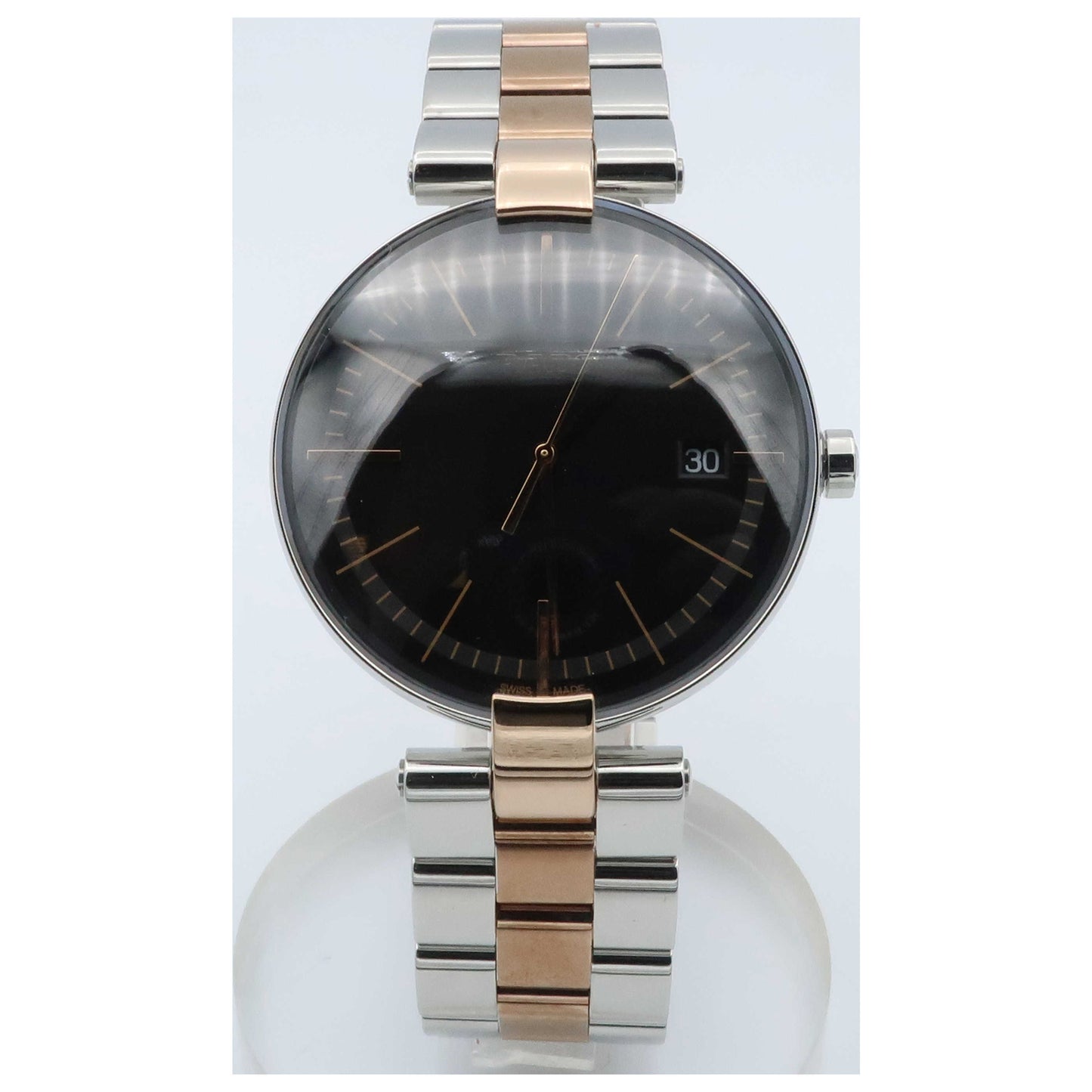 Front view of Rado Coupole Men's Swiss Quartz (Battery-Powered) Watch R22852173-PO