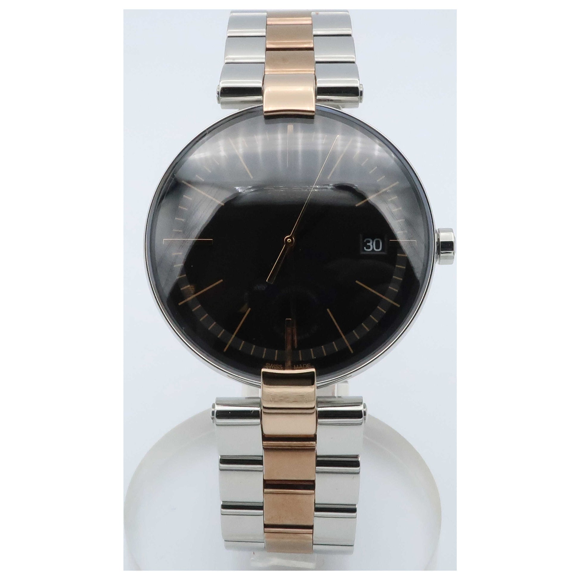 Front view of Rado Coupole Men's Swiss Quartz (Battery-Powered) Watch R22852173-PO