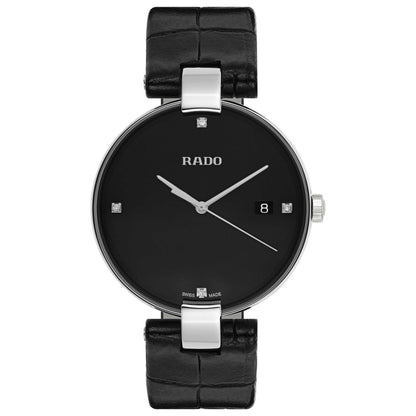 Front view of Rado Coupole Men's Swiss Quartz (Battery-Powered) Watch R22852705