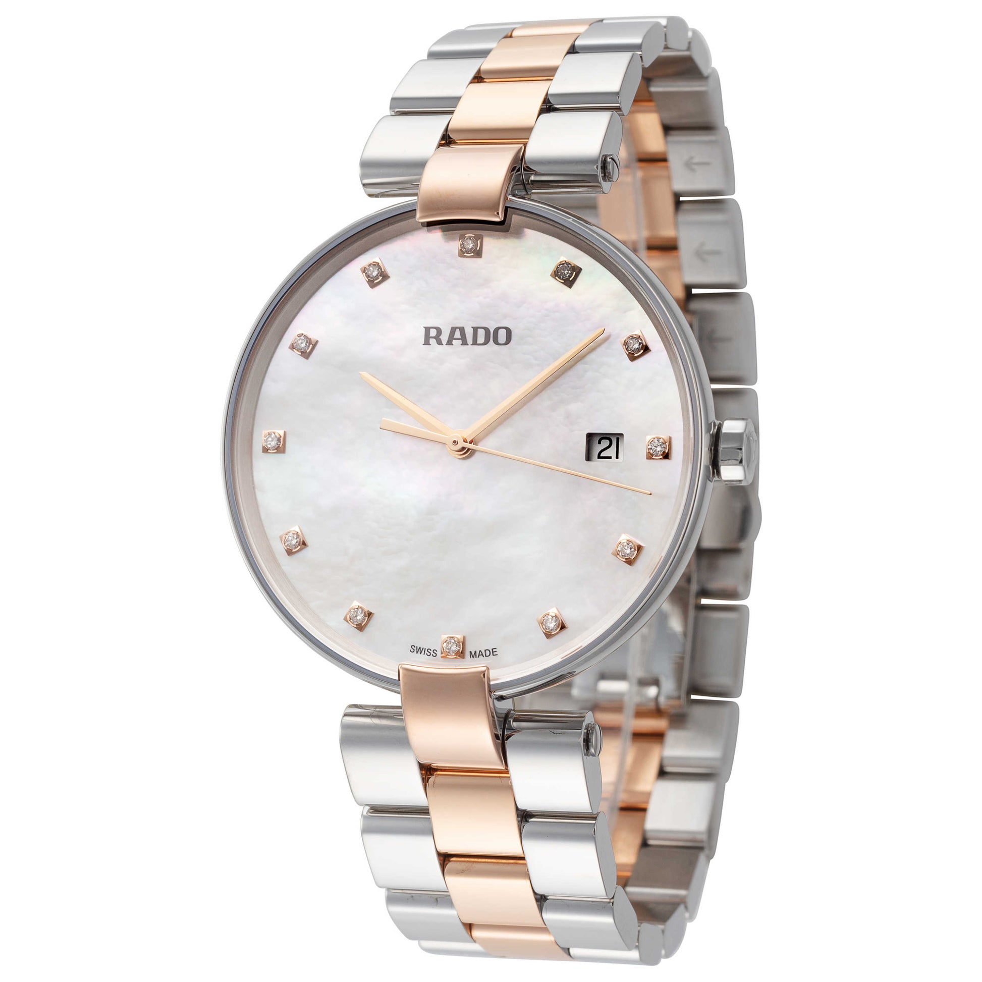 Front view of Rado Coupole Women's Quartz Watch R22852923
