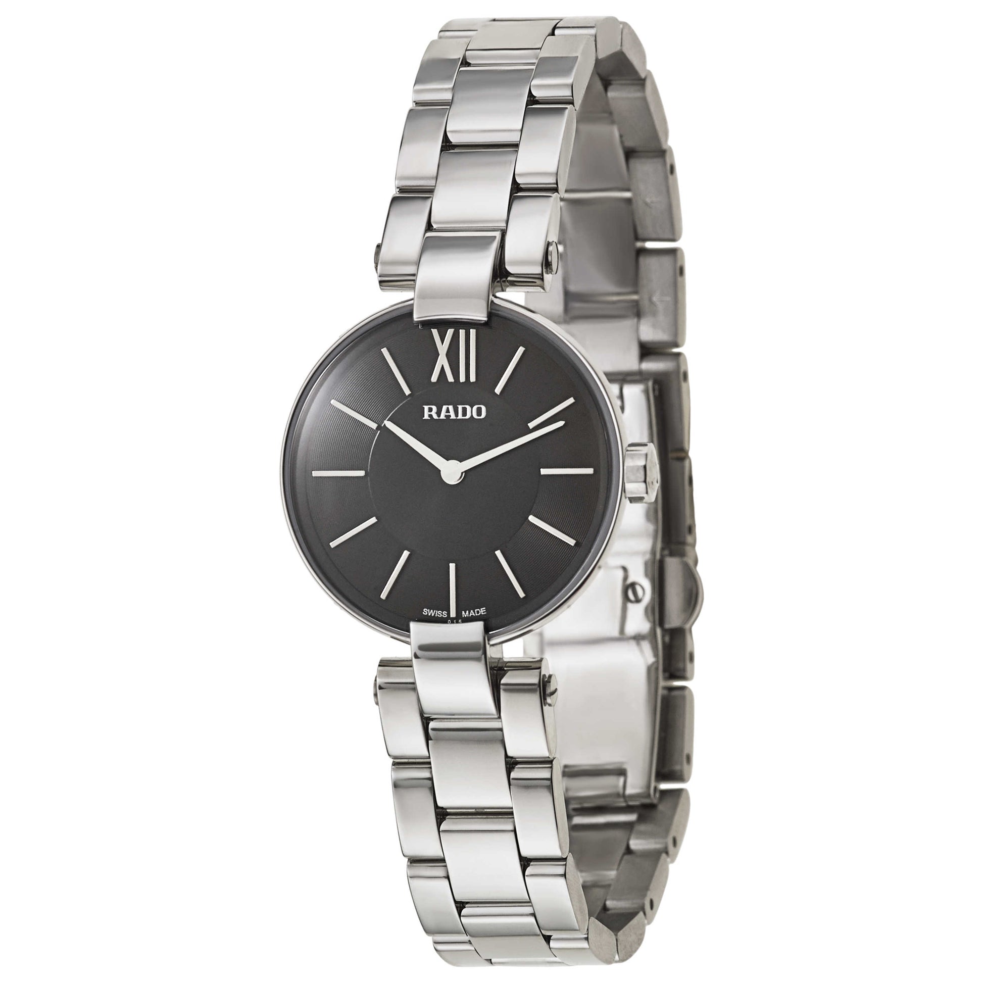 Front view of Rado Coupole S Women's Swiss Quartz (Battery-Powered) Watch R22854153