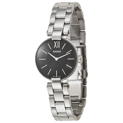 Front view of Rado Coupole S Women's Swiss Quartz (Battery-Powered) Watch R22854153