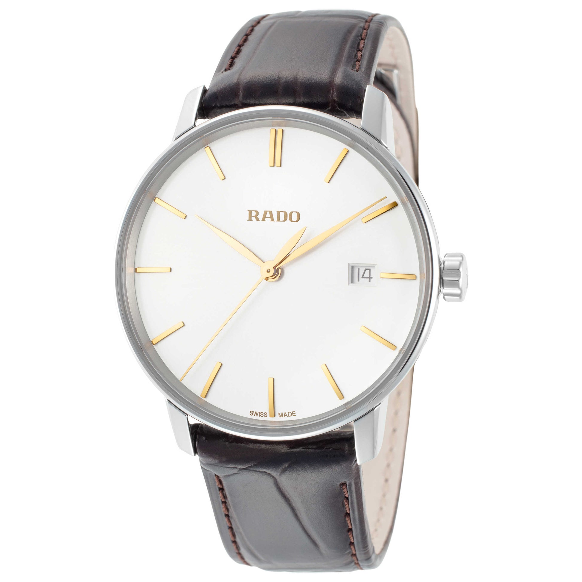 Front view of Rado Coupole Men's Quartz Watch R22864035