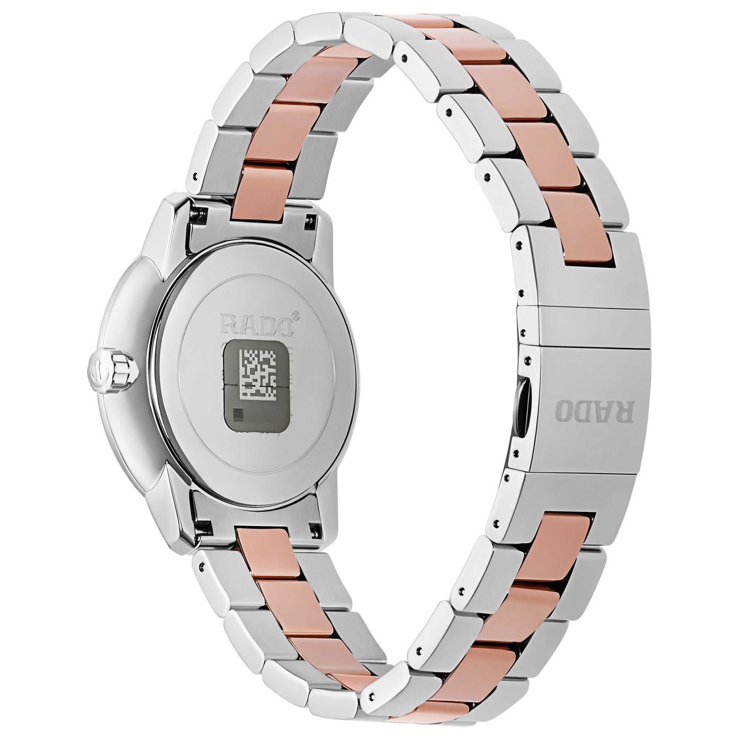 Back view of Rado Coupole Men's Quartz Watch R22864722