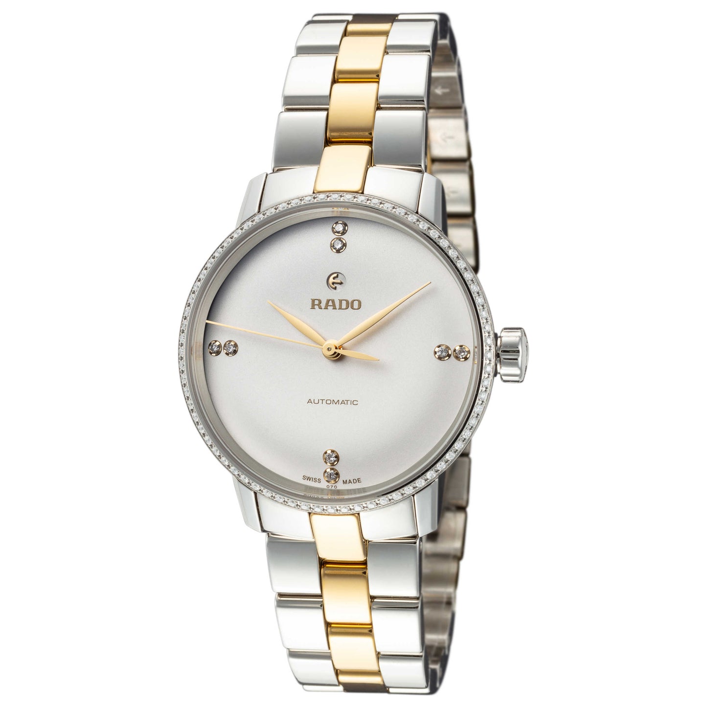 Front view of Rado Coupole Classic Women's Automatic Watch R22875702