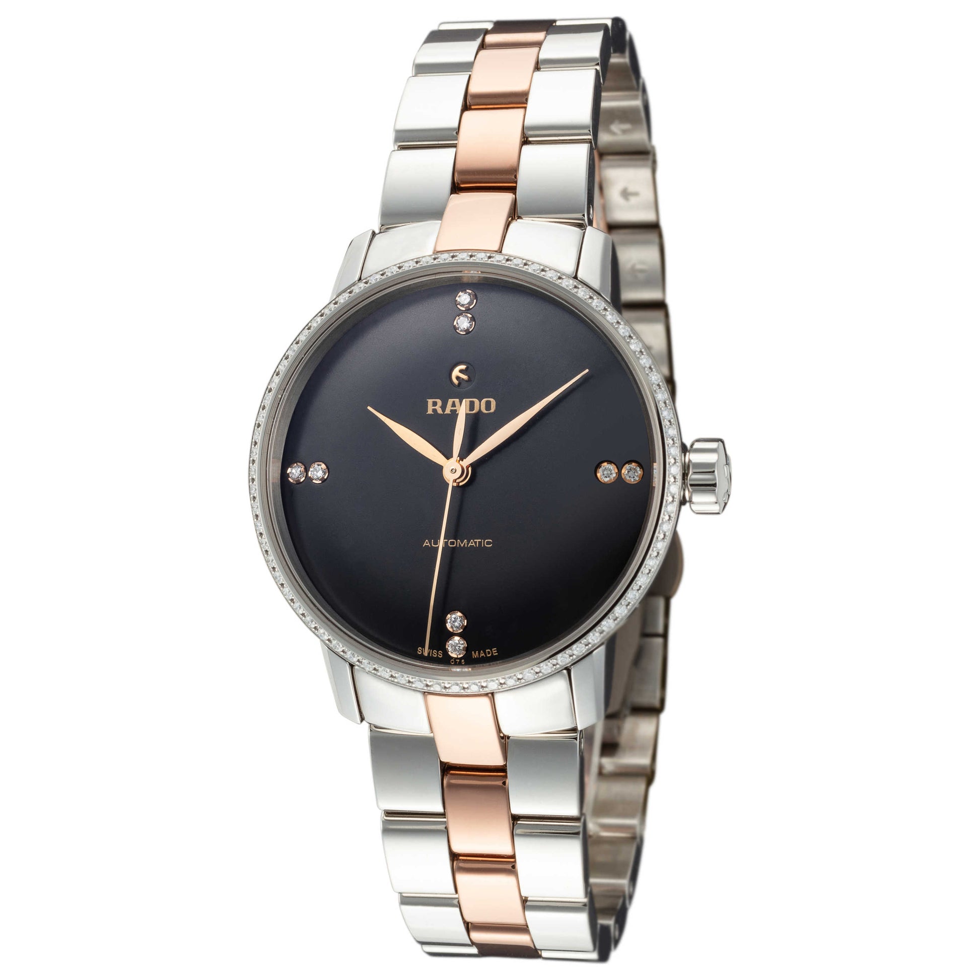 Front view of Rado Coupole Classic Women's Automatic Watch R22875752