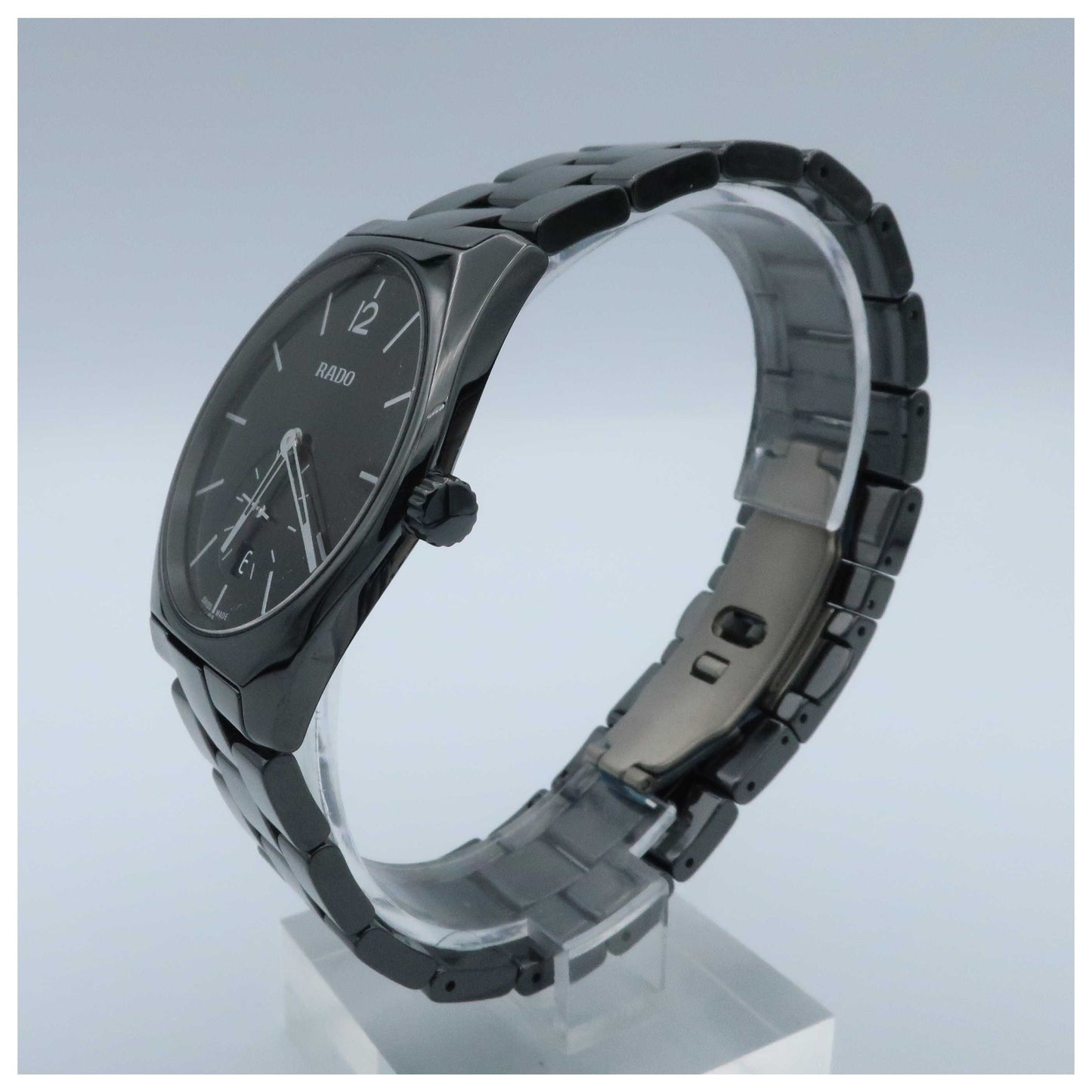 Rado True Specchio Men's Swiss Quartz (Battery-Powered) Watch R27081152-SD - Image #4
