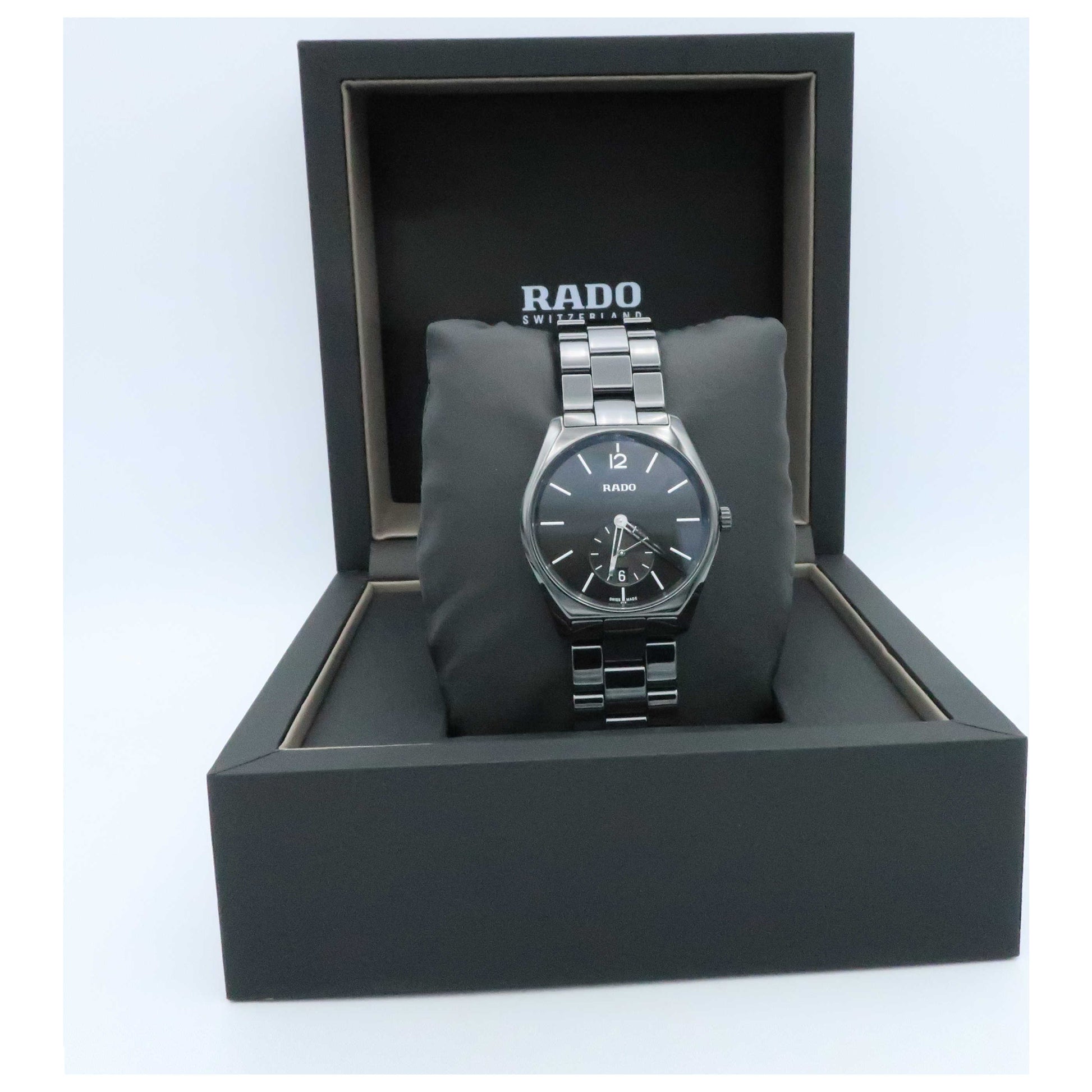 Rado True Specchio Men's Swiss Quartz (Battery-Powered) Watch R27081152-SD - Image #6