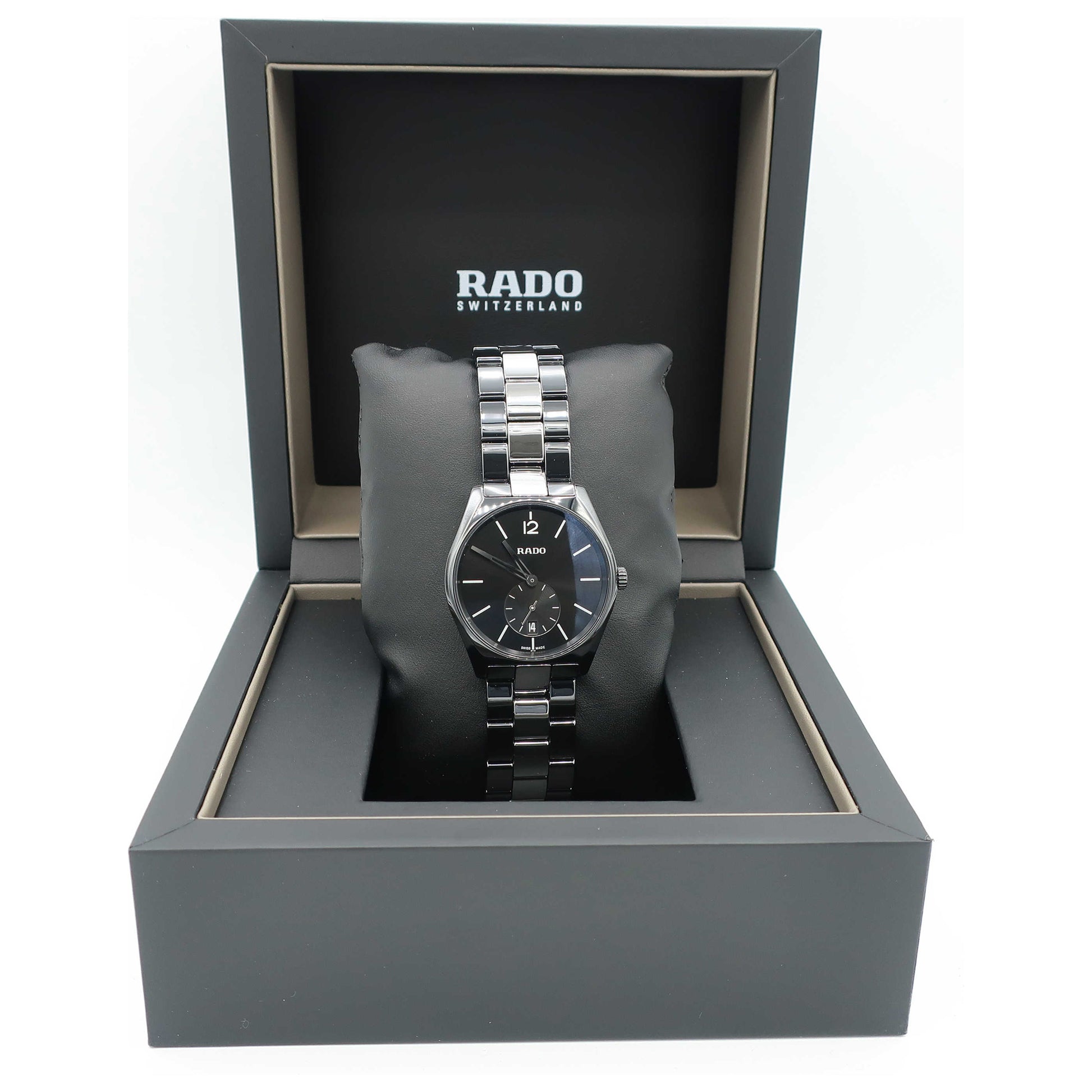 Rado True Specchio Men's Swiss Quartz (Battery-Powered) Watch R27081157-SD - Image #6